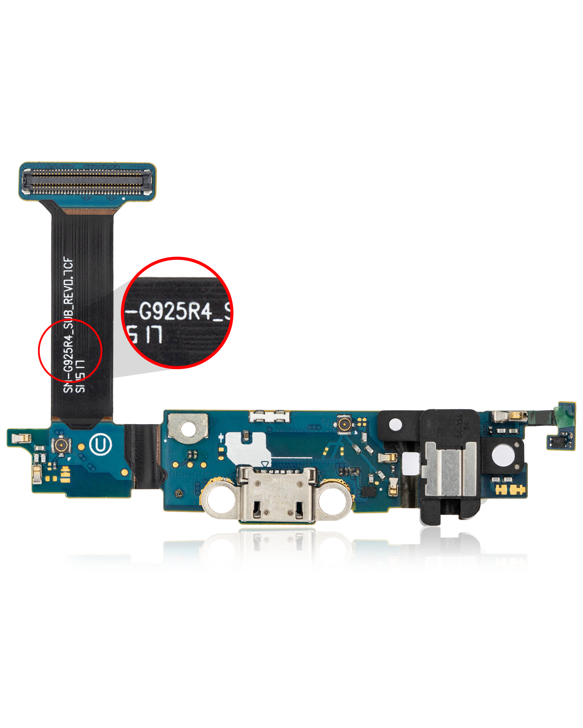 Charging Port Flex Cable for Samsung Galaxy S6 Edge (G925R4) (US Cellular)