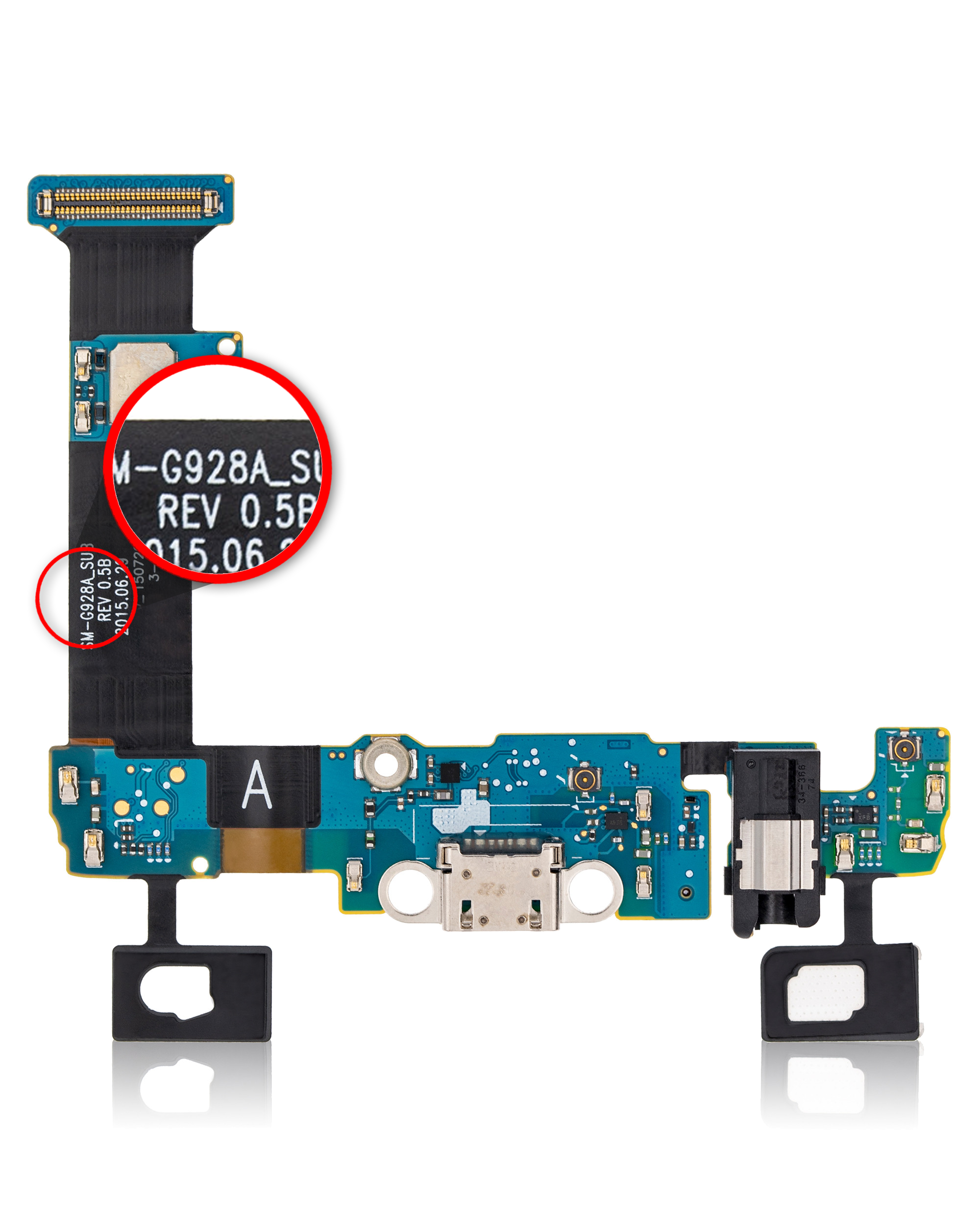 Ladebuchse-Flexkabel für Samsung Galaxy S6 Edge Plus (G928A) (AT&T)