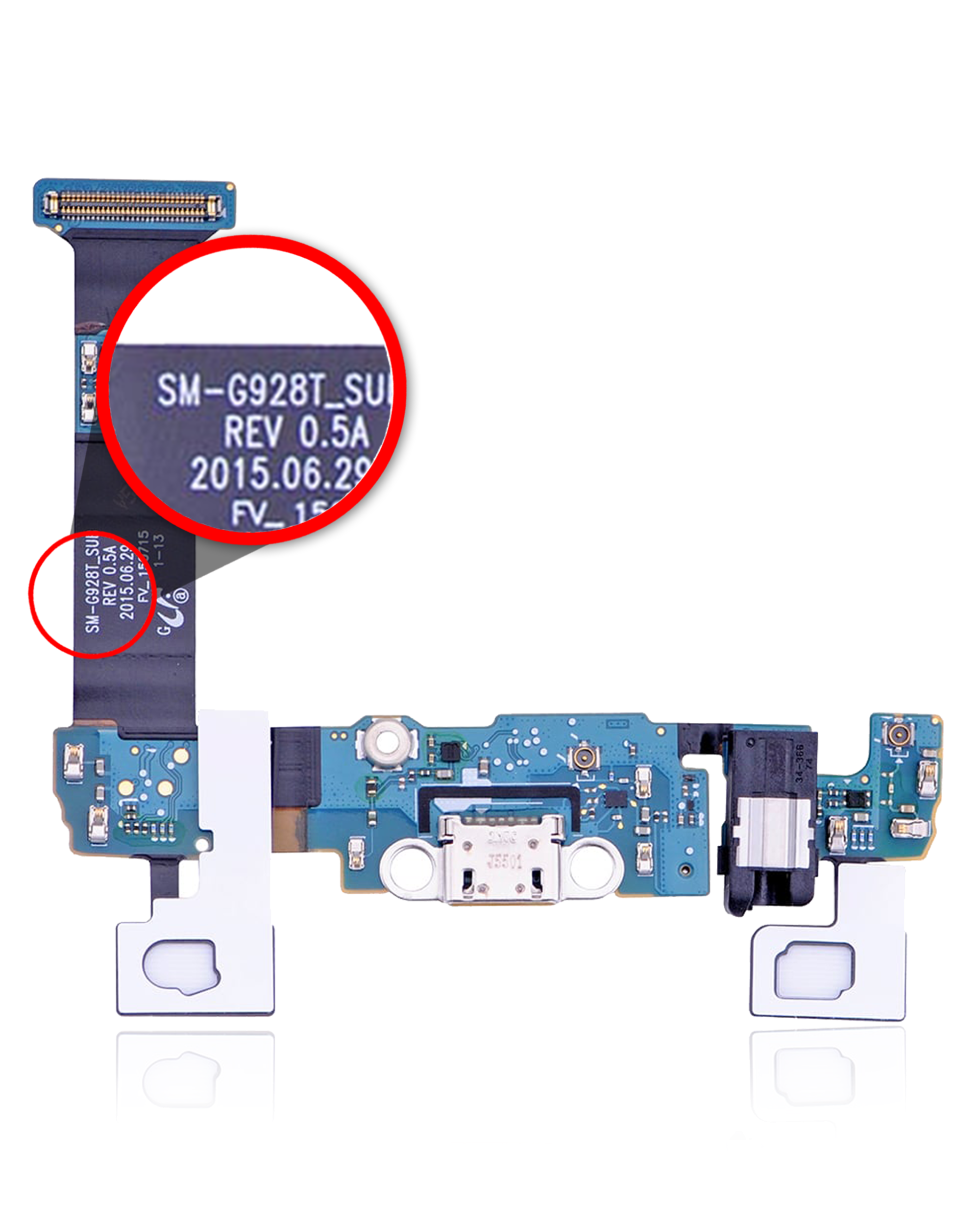 Ladebuchse-Flexkabel für Samsung Galaxy S6 Edge Plus (G928T) (T-Mobile)