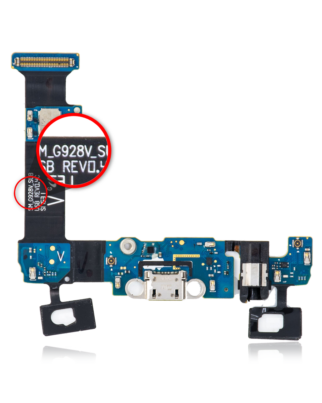 Ladebuchse Flexkabel für Samsung Galaxy S6 Edge Plus G928V (Verizon)