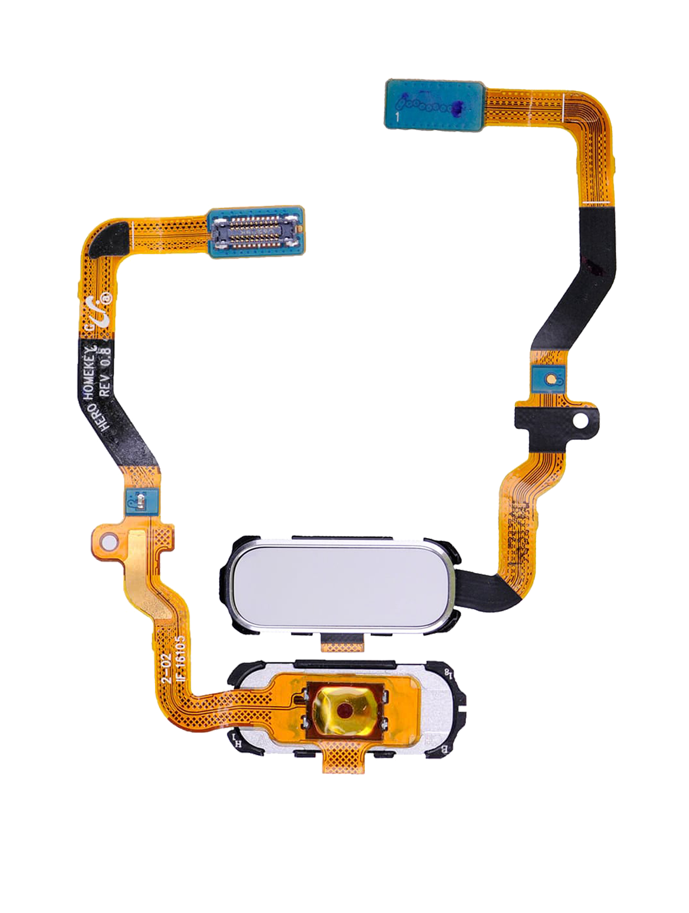 Home Button Flex Cable for Samsung Galaxy S7 (White)