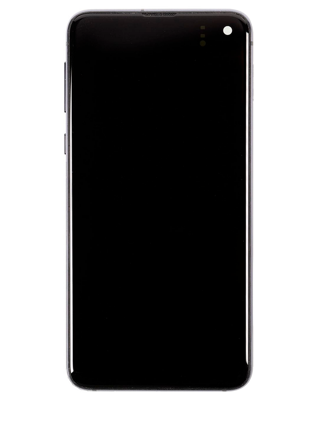 OLED-Display mit Rahmen für Samsung Galaxy S10E (gebrauchter OEM-Ausbau, Qualität B/C) (Flamingo Pink)