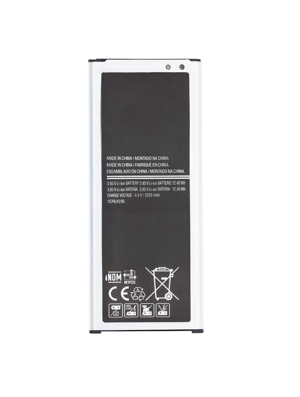 Ersatzakku für Samsung Galaxy Note 4 (EB-BN910BBE)