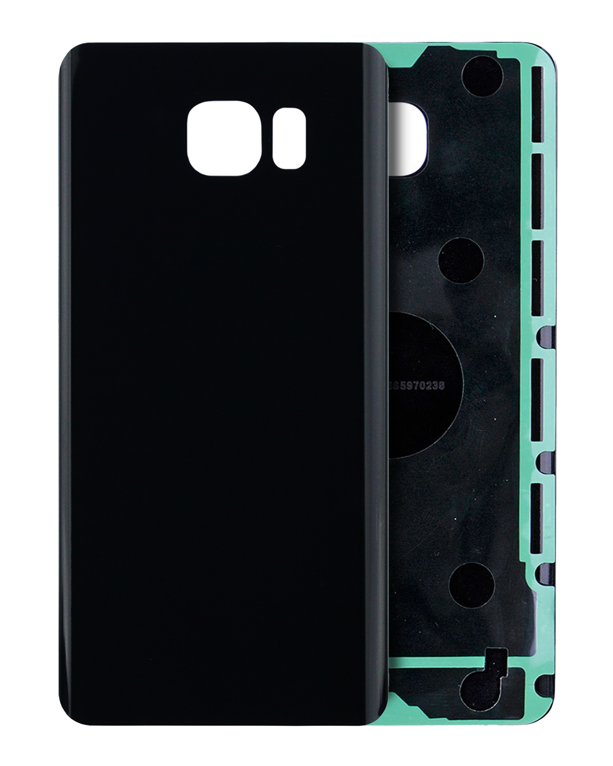 Backcover für Samsung Galaxy Note 5 (Service Pack) (Schwarz)