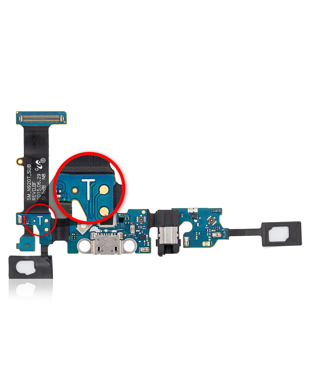 Ladebuchsen-Flexkabel für Samsung Galaxy Note 5 (N920T) (T-Mobile)