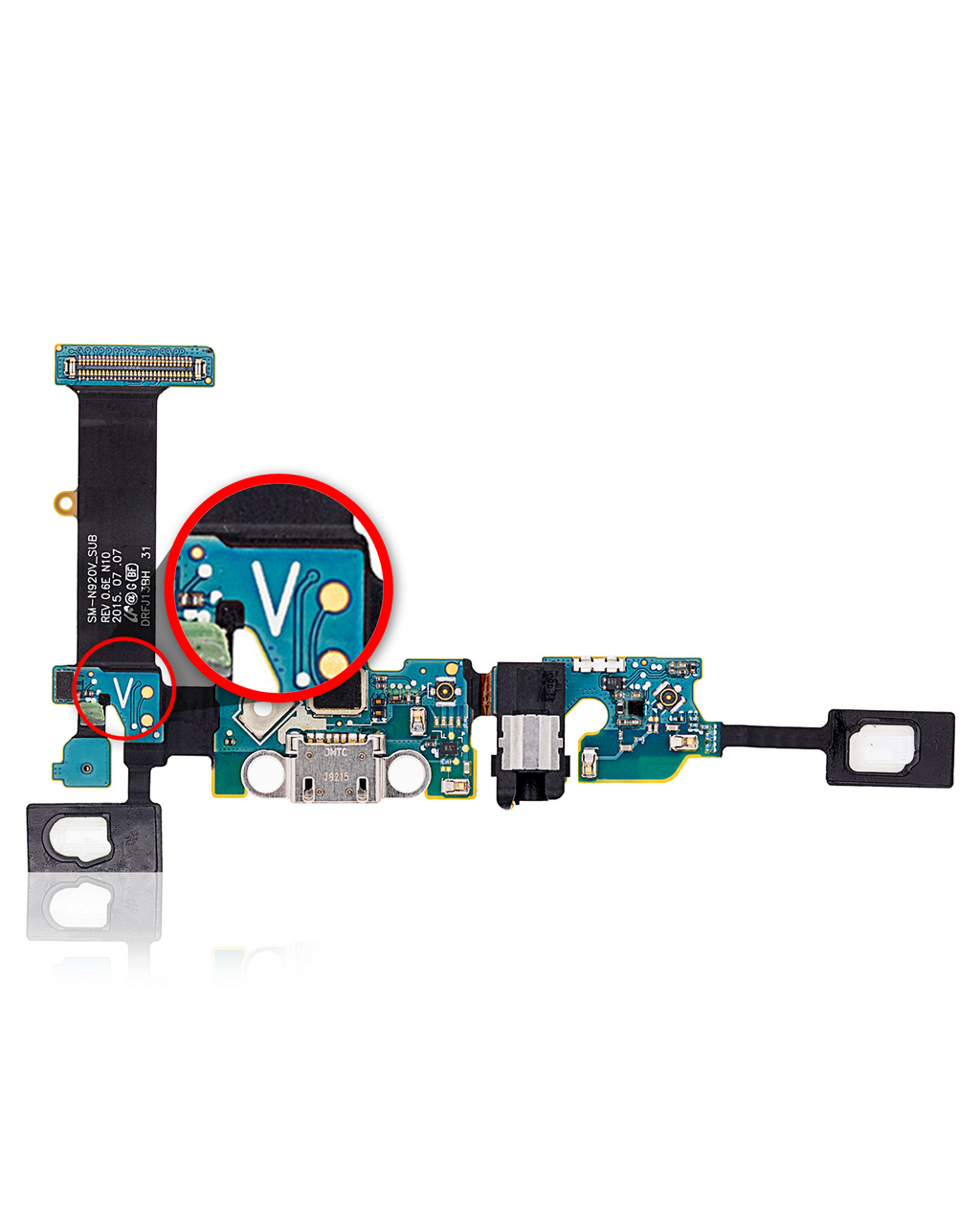 Ladebuchse-Flexkabel für Samsung Galaxy Note 5 (N920V) (Verizon)