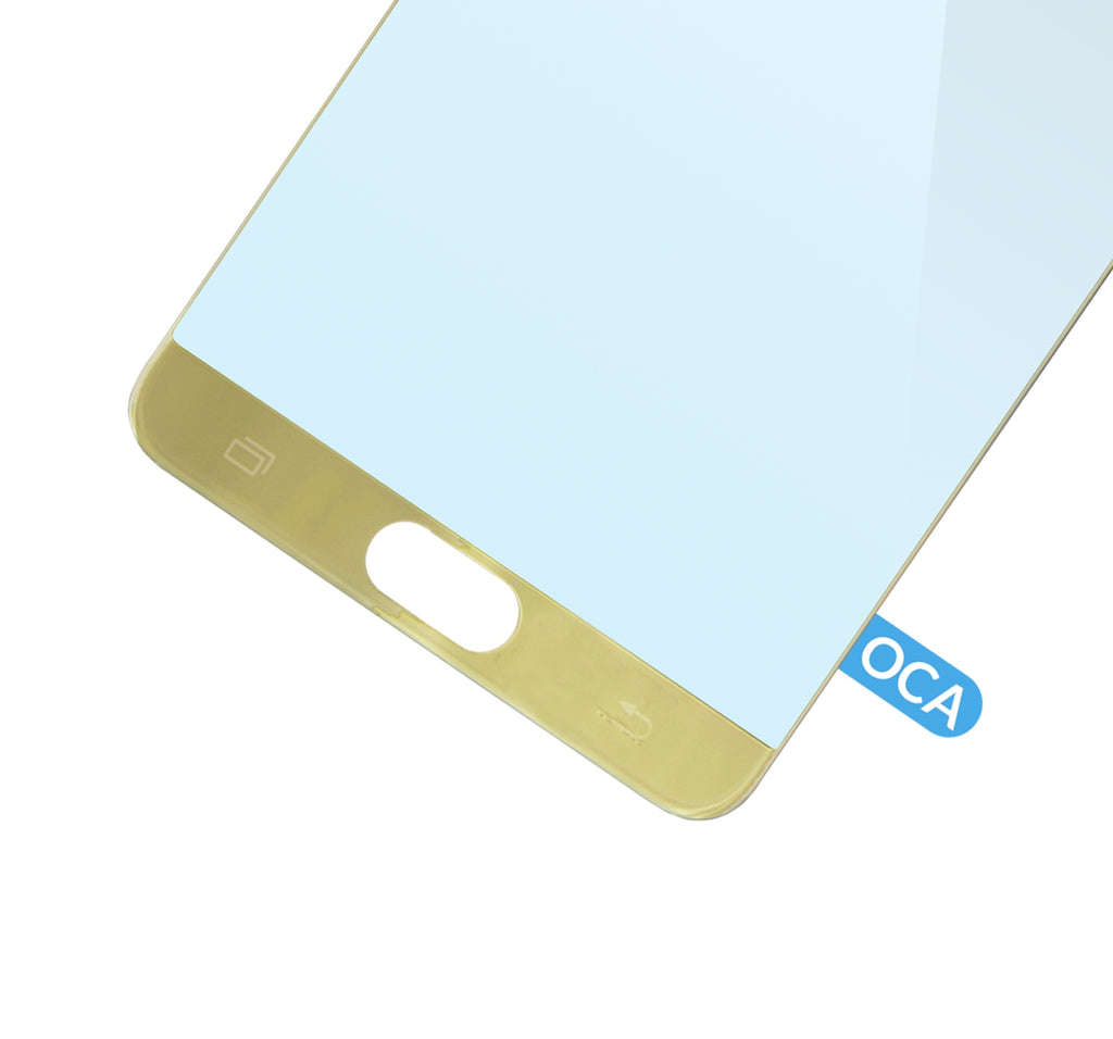 Front Glass with Pre-installed OCA for Samsung Galaxy Note 5 (Gold)