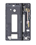 Midframe/Frame for Samsung Galaxy Note 8 (with small parts) (Midnight Black)