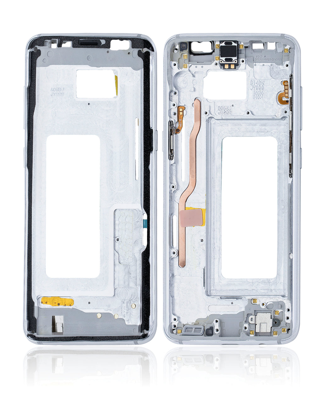 Midframe/Rahmen für Samsung Galaxy S8 inkl. Kleinteile (Arctic Silver)