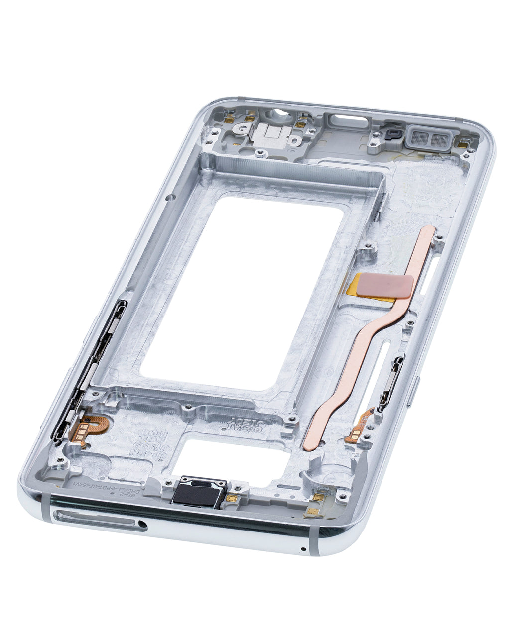 Midframe/Rahmen für Samsung Galaxy S8 inkl. Kleinteile (Arctic Silver)