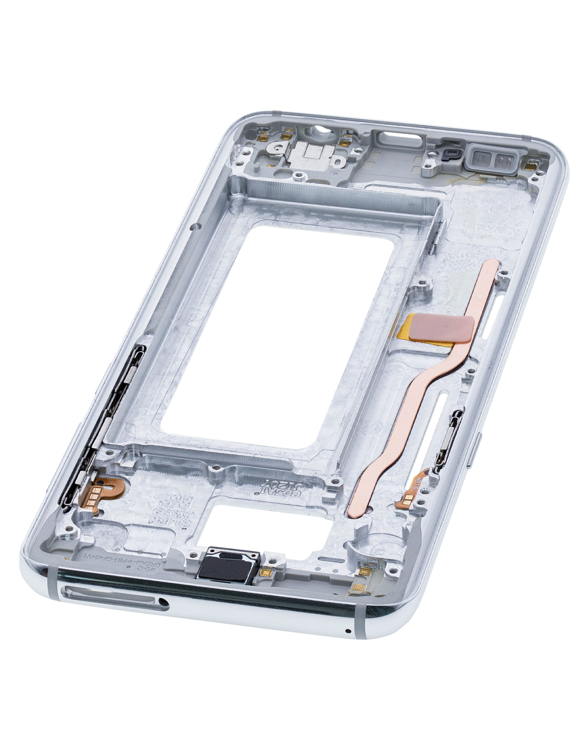 Midframe/Rahmen für Samsung Galaxy S8 inkl. Kleinteile (Arctic Silver)