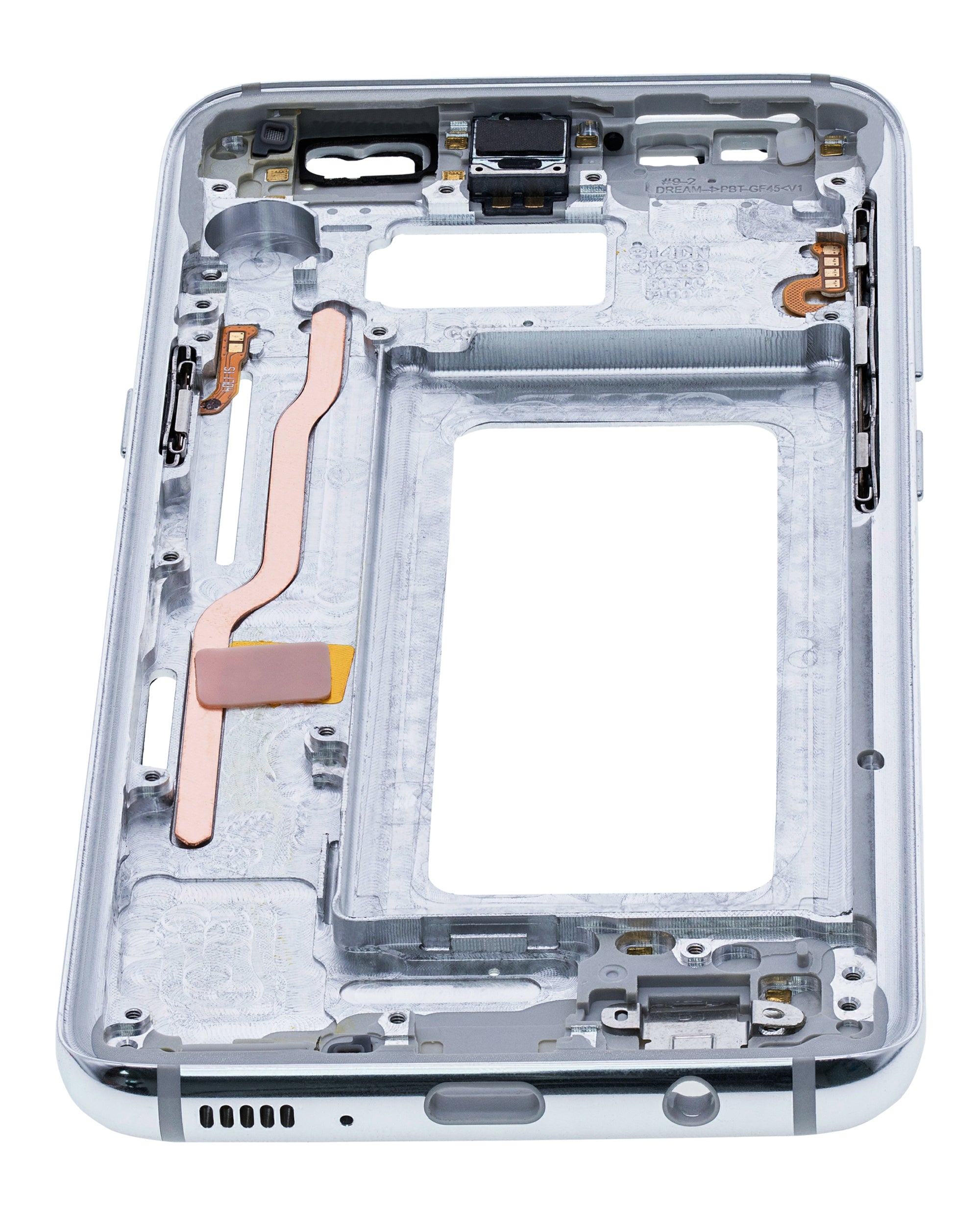 Midframe/Rahmen für Samsung Galaxy S8 inkl. Kleinteile (Arctic Silver)