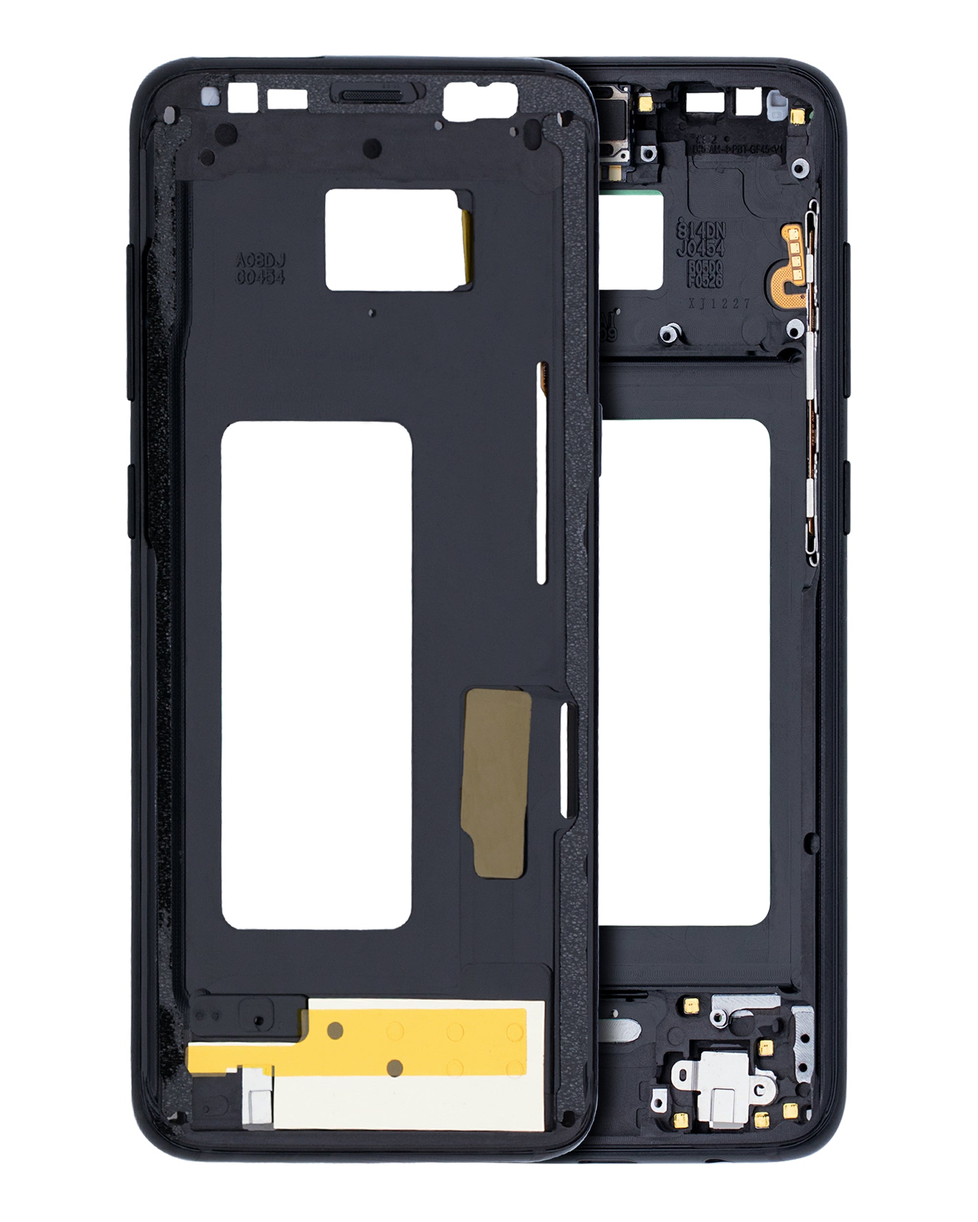 Midframe/Rahmen für Samsung Galaxy S8 (mit Kleinteilen) (Midnight Schwarz)