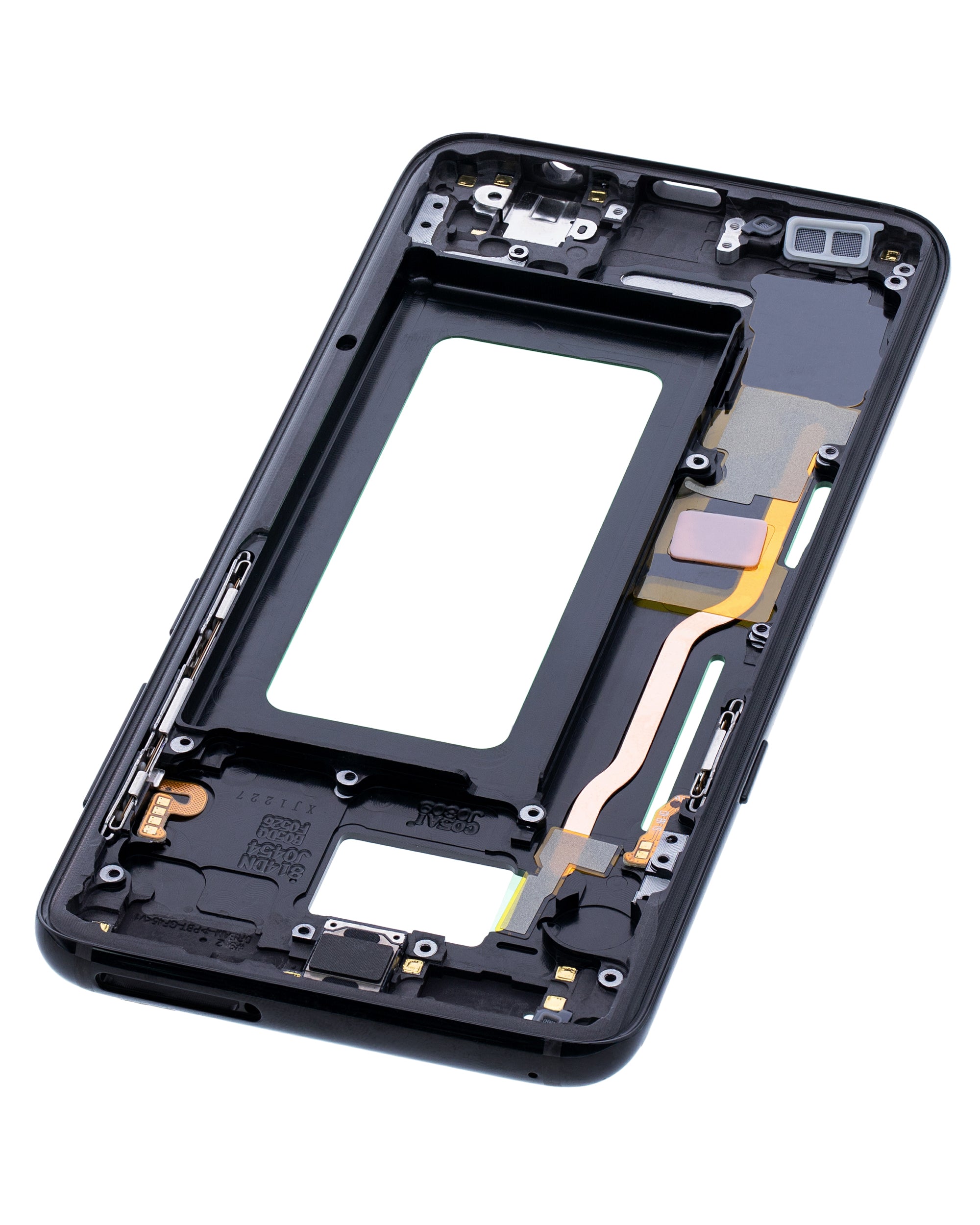 Midframe/Rahmen für Samsung Galaxy S8 (mit Kleinteilen) (Midnight Schwarz)