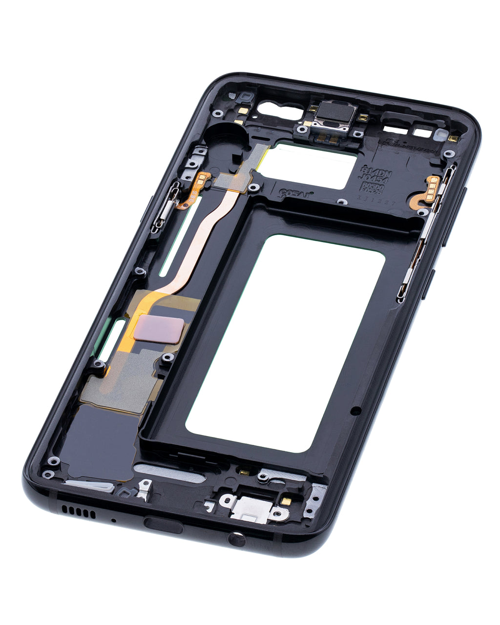 Midframe/Rahmen für Samsung Galaxy S8 (mit Kleinteilen) (Midnight Schwarz)