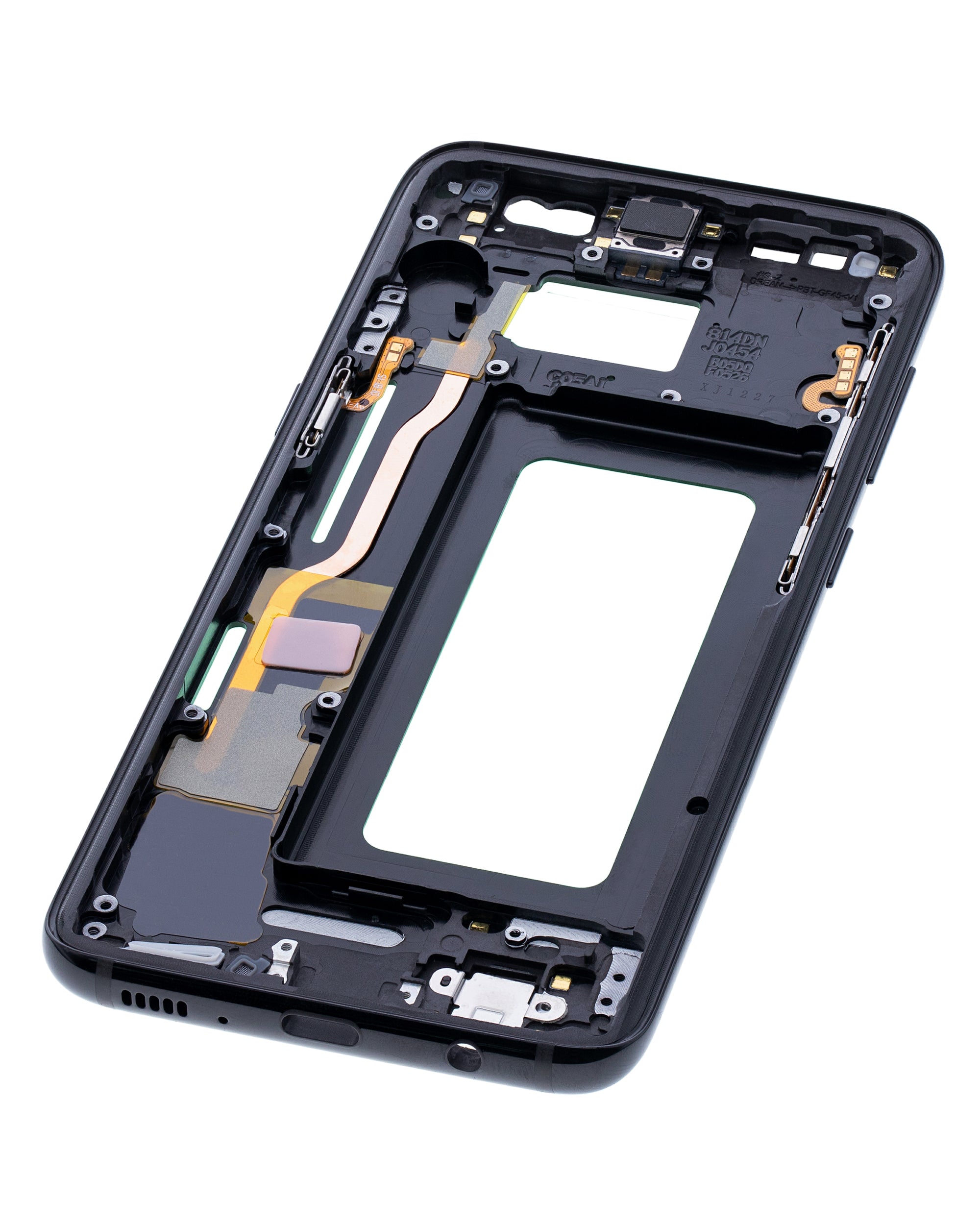 Midframe/Rahmen für Samsung Galaxy S8 (mit Kleinteilen) (Midnight Schwarz)
