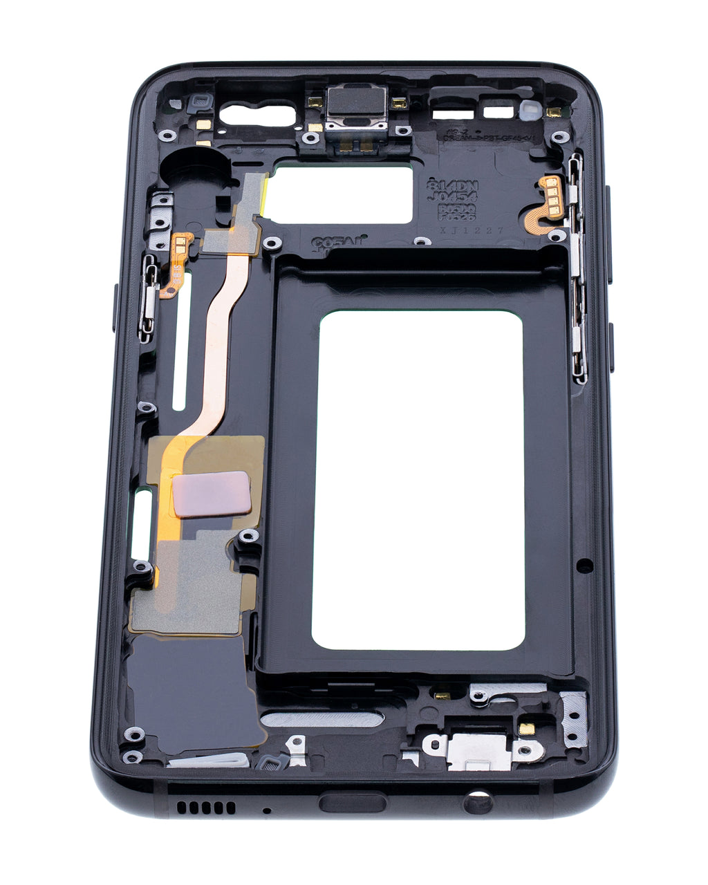 Midframe/Rahmen für Samsung Galaxy S8 (mit Kleinteilen) (Midnight Schwarz)