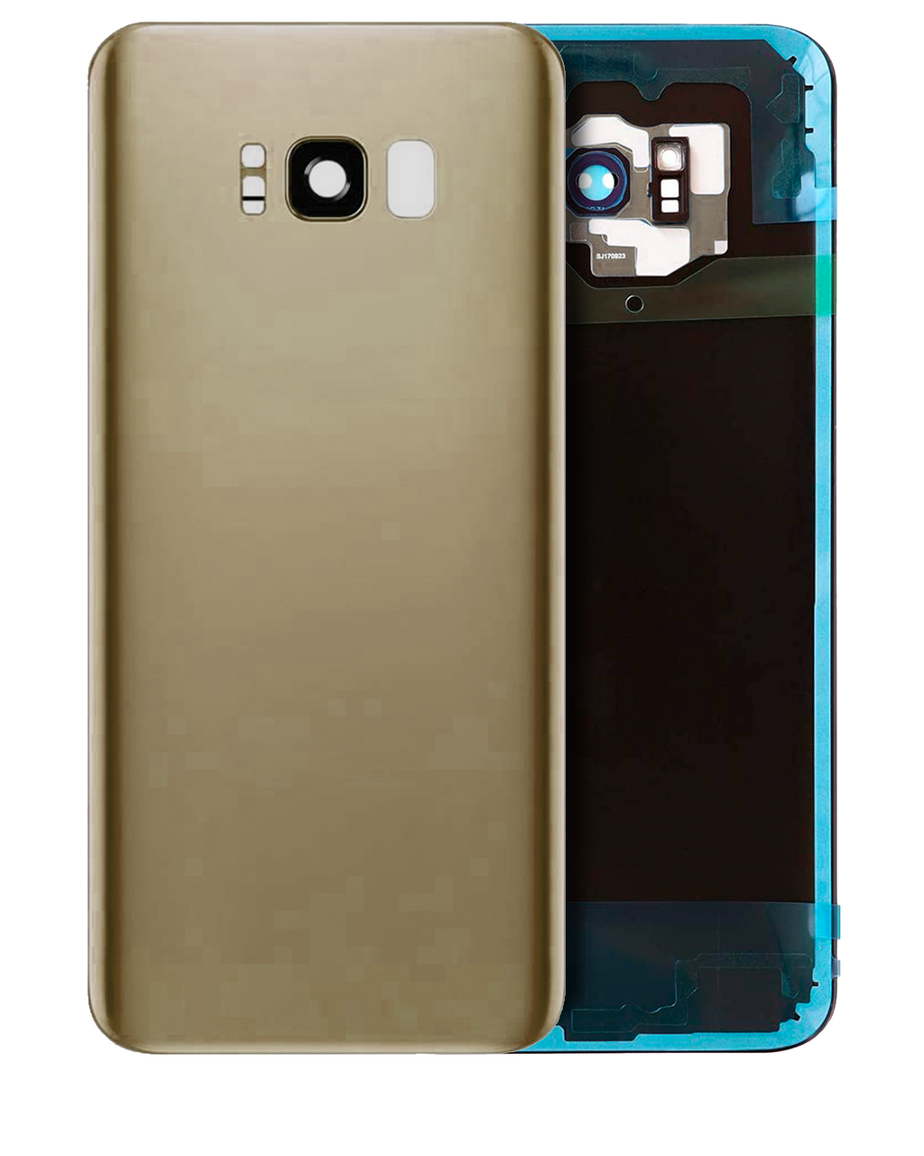 Back Cover with Camera Lens for Samsung Galaxy S8 Plus (No Logo) (Aftermarket Plus) (Maple Gold)