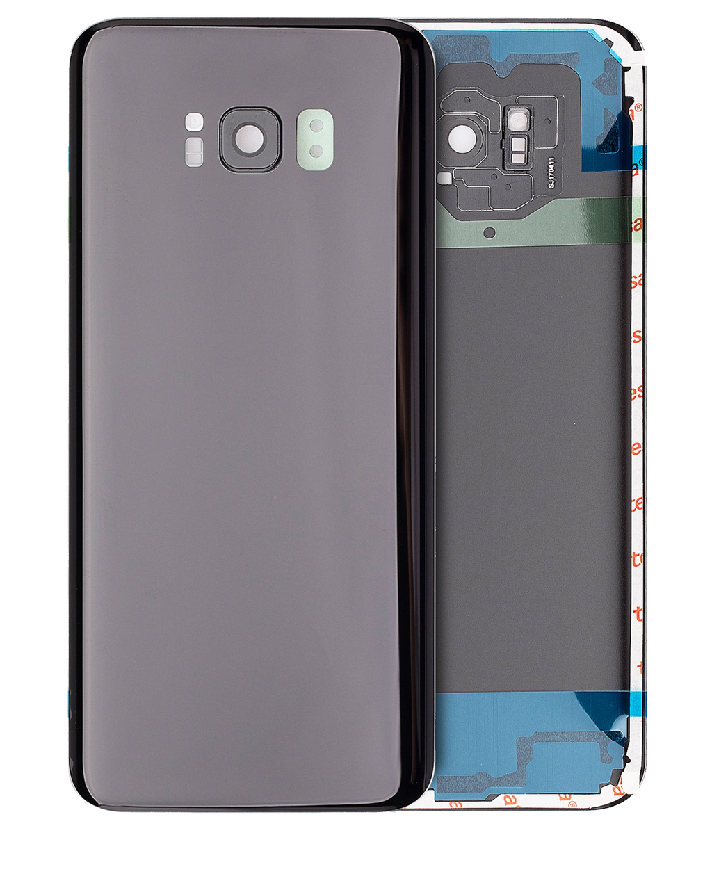 Back Cover with Camera Lens for Samsung Galaxy S8 Plus (Service Pack) (Midnight Black)