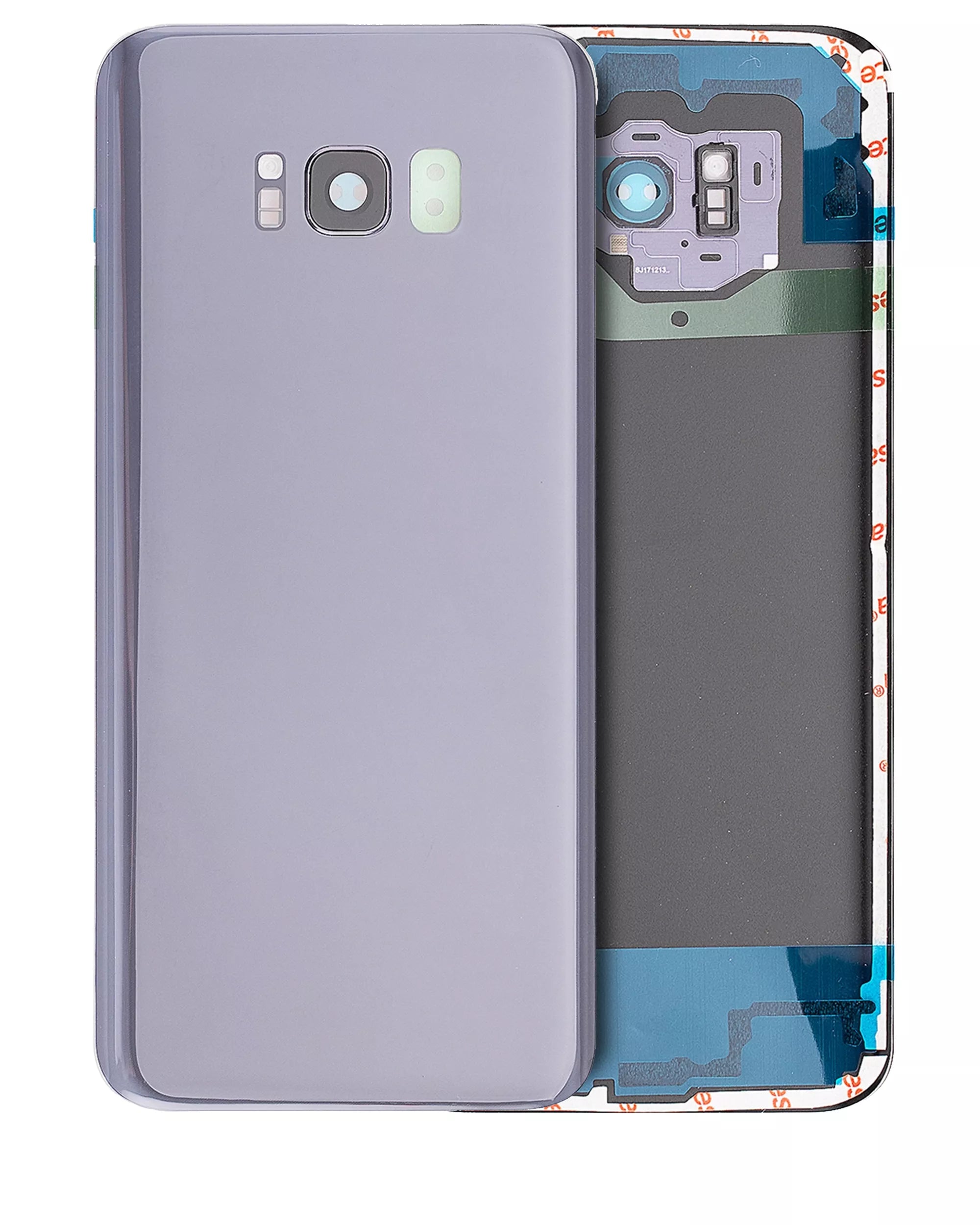 Samsung Galaxy S8 Plus Backcover mit Kameralinse - Orchid Gray (Service Pack)