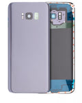 Back Cover with Camera Lens for Samsung Galaxy S8 Plus (Service Pack) (Orchid Gray)