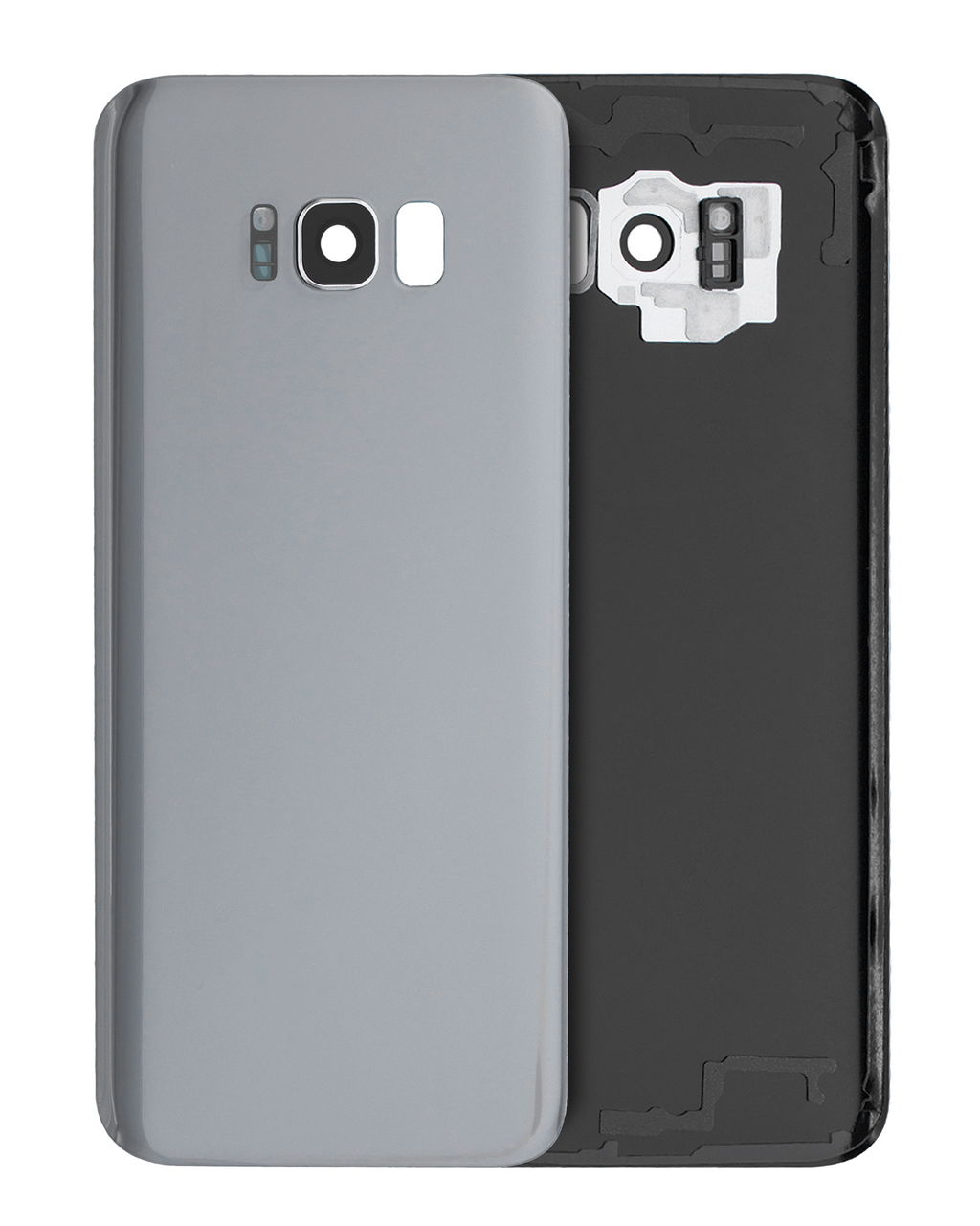 Back cover with camera lens for Samsung Galaxy S8 Plus (Service Pack) (Arctic Silver)