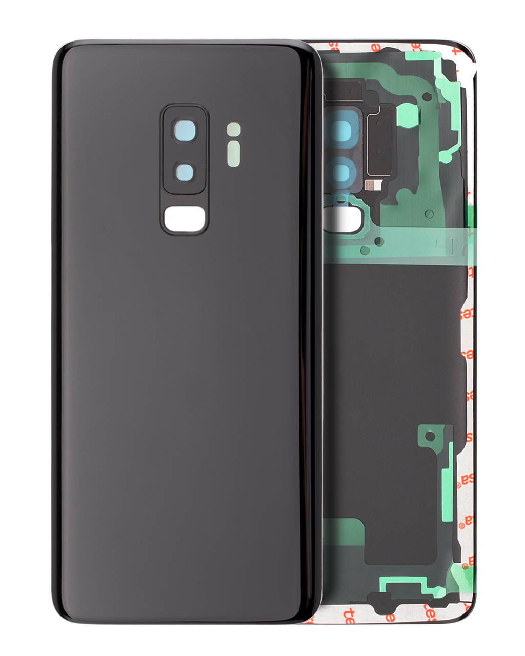 Back Cover with Camera Lens for Samsung Galaxy S9 Plus (Service Pack) (Midnight Black)