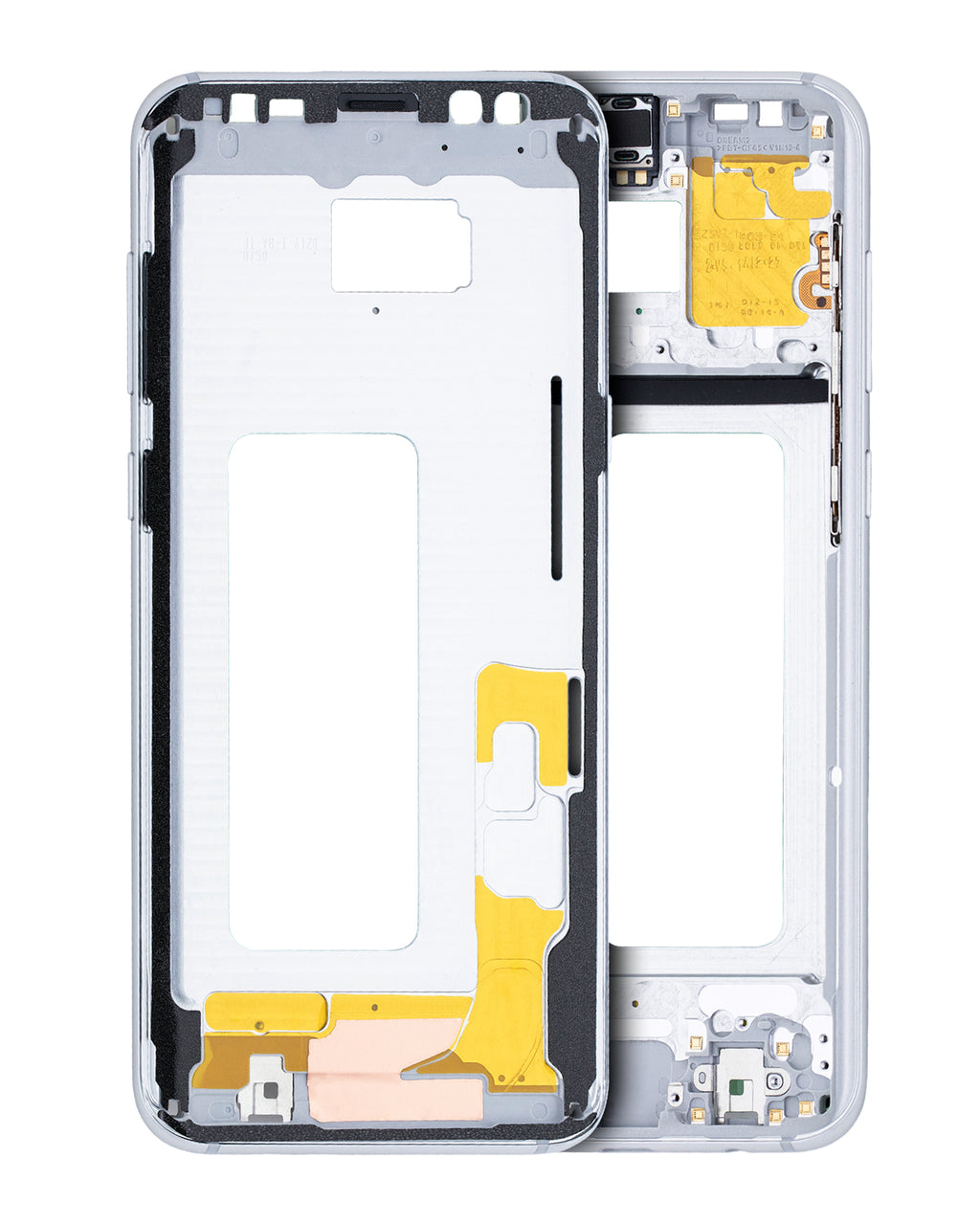 Midframe/Rahmen für Samsung Galaxy S8 Plus mit Kleinteilen (Arctic Silver)