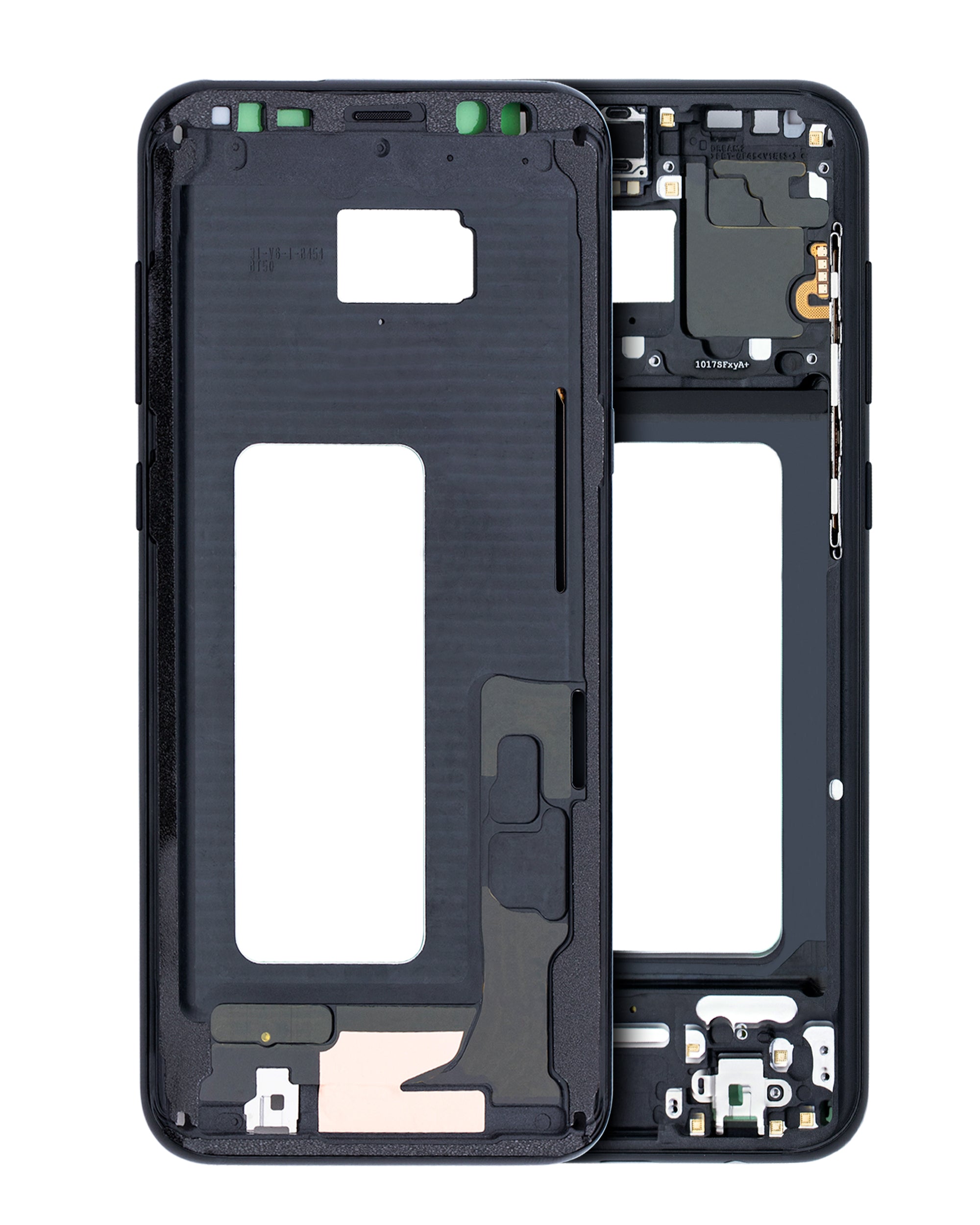 Midframe/Frame for Samsung Galaxy S8 Plus with small parts (Midnight Black)