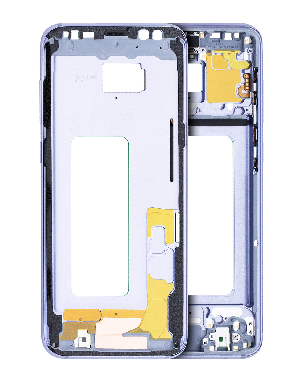 Backcover/Rahmen für Samsung Galaxy S8 Plus (mit Kleinteilen) (Orchid Gray)