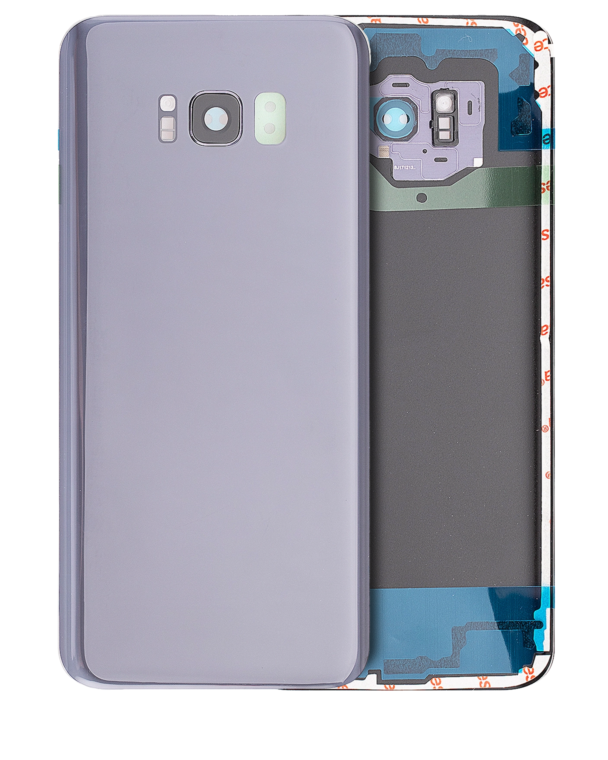 Back Cover Glass with Camera Lens for Samsung Galaxy S8 Plus (No Logo) (Aftermarket Plus) (Orchid Gray)