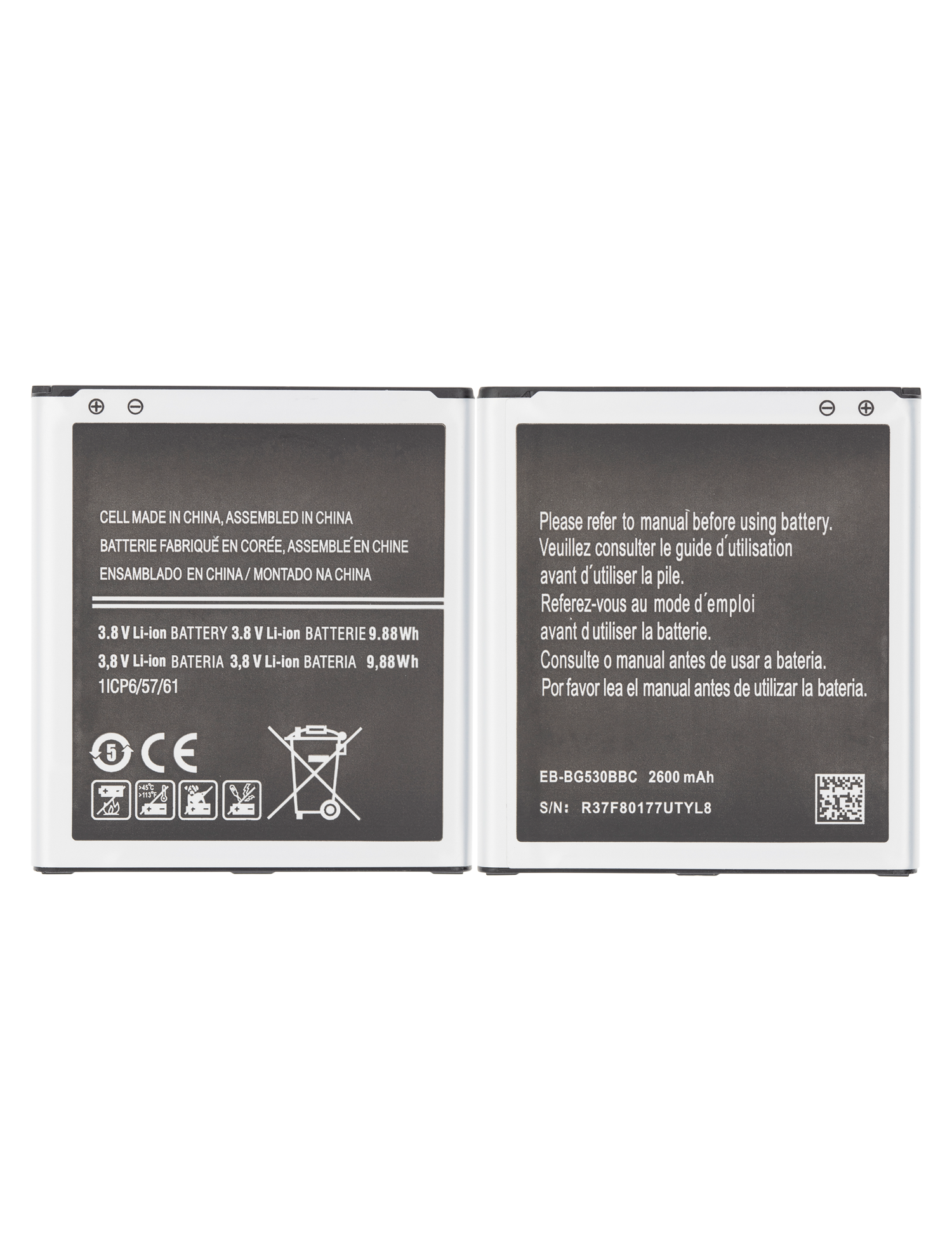 Samsung Ersatzakku für On5/Grand Prime/J3/J5 (EB-BG530)