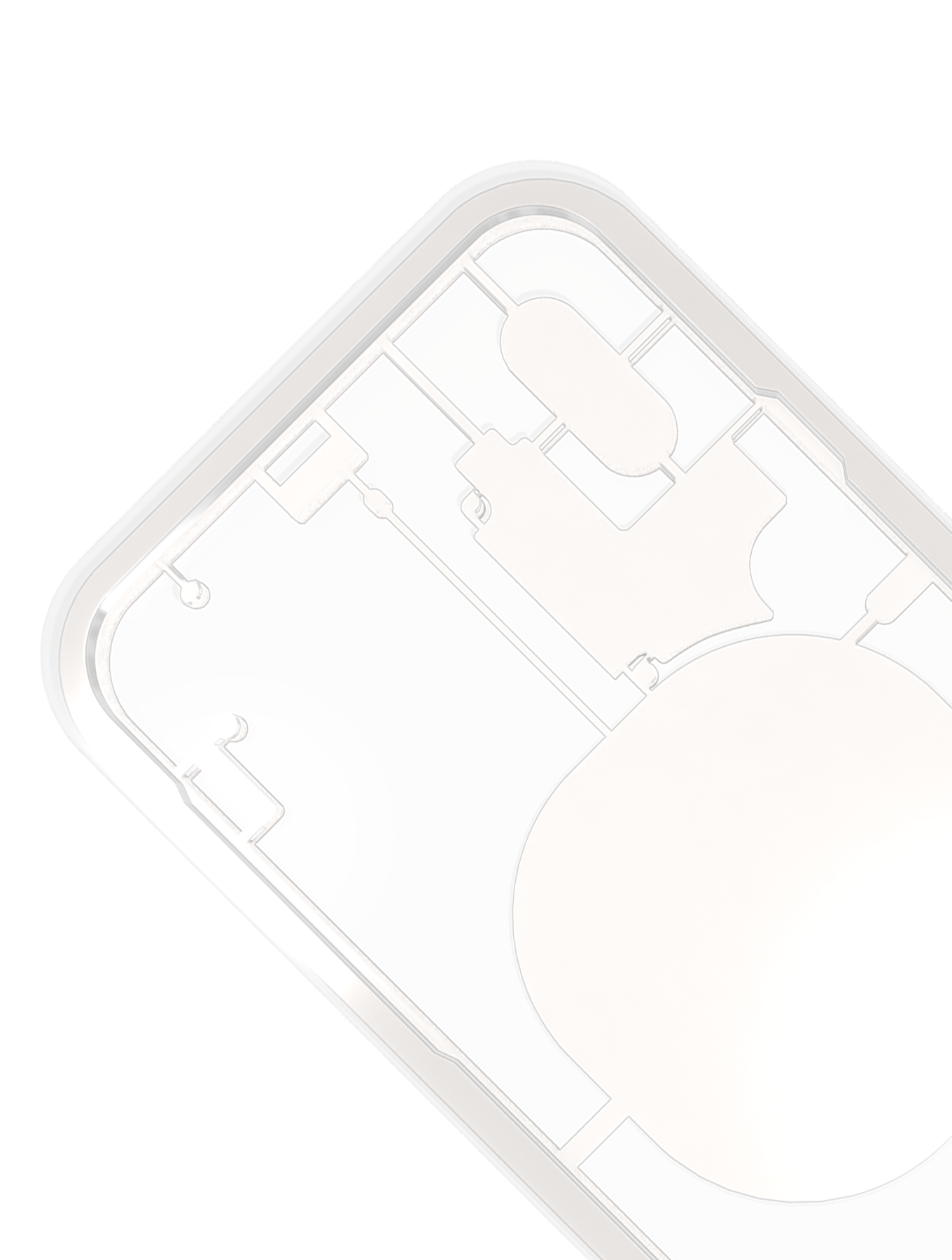 Laser protection mold for iPhone X (M-Triangel)