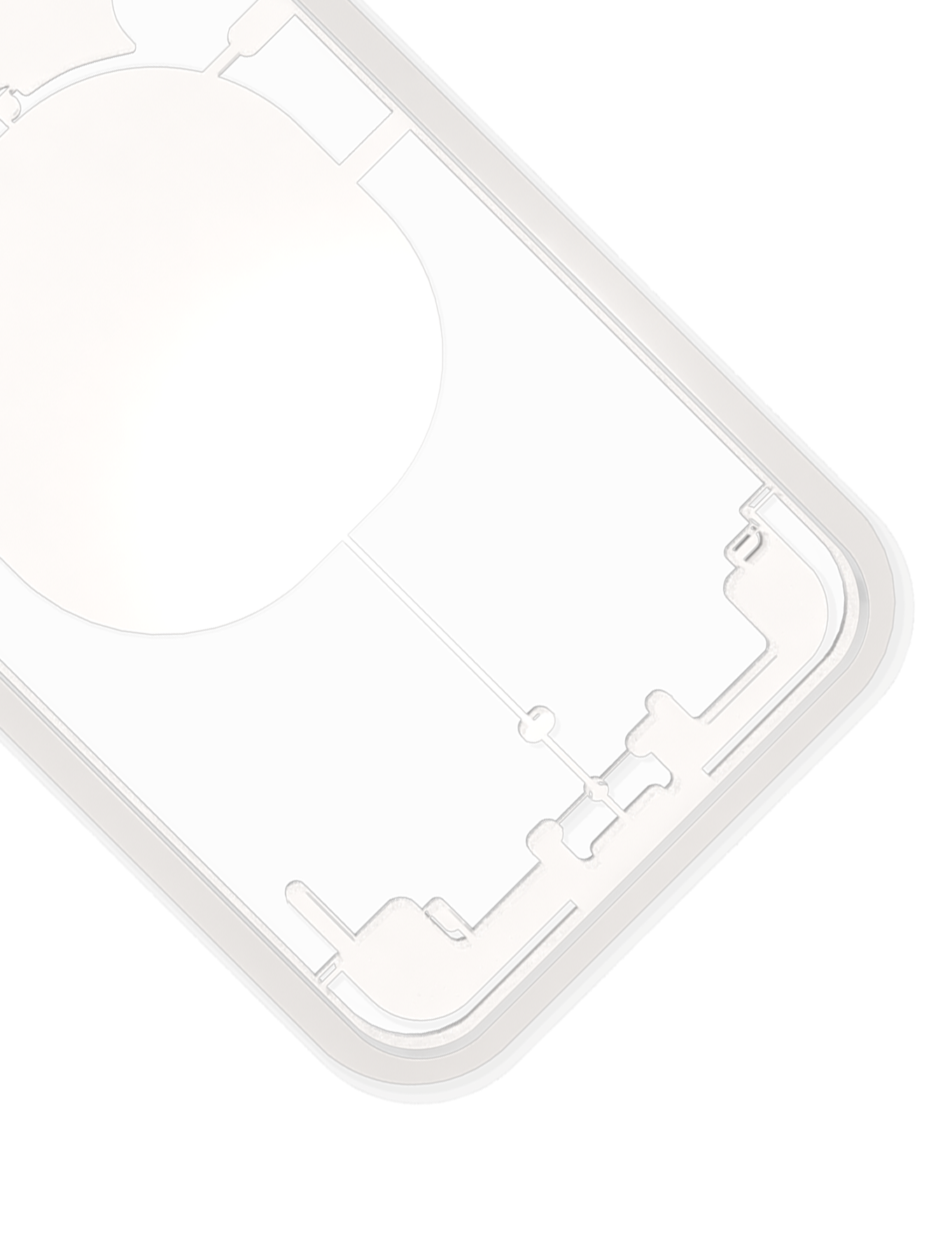 Laser protection mold for iPhone X (M-Triangel)