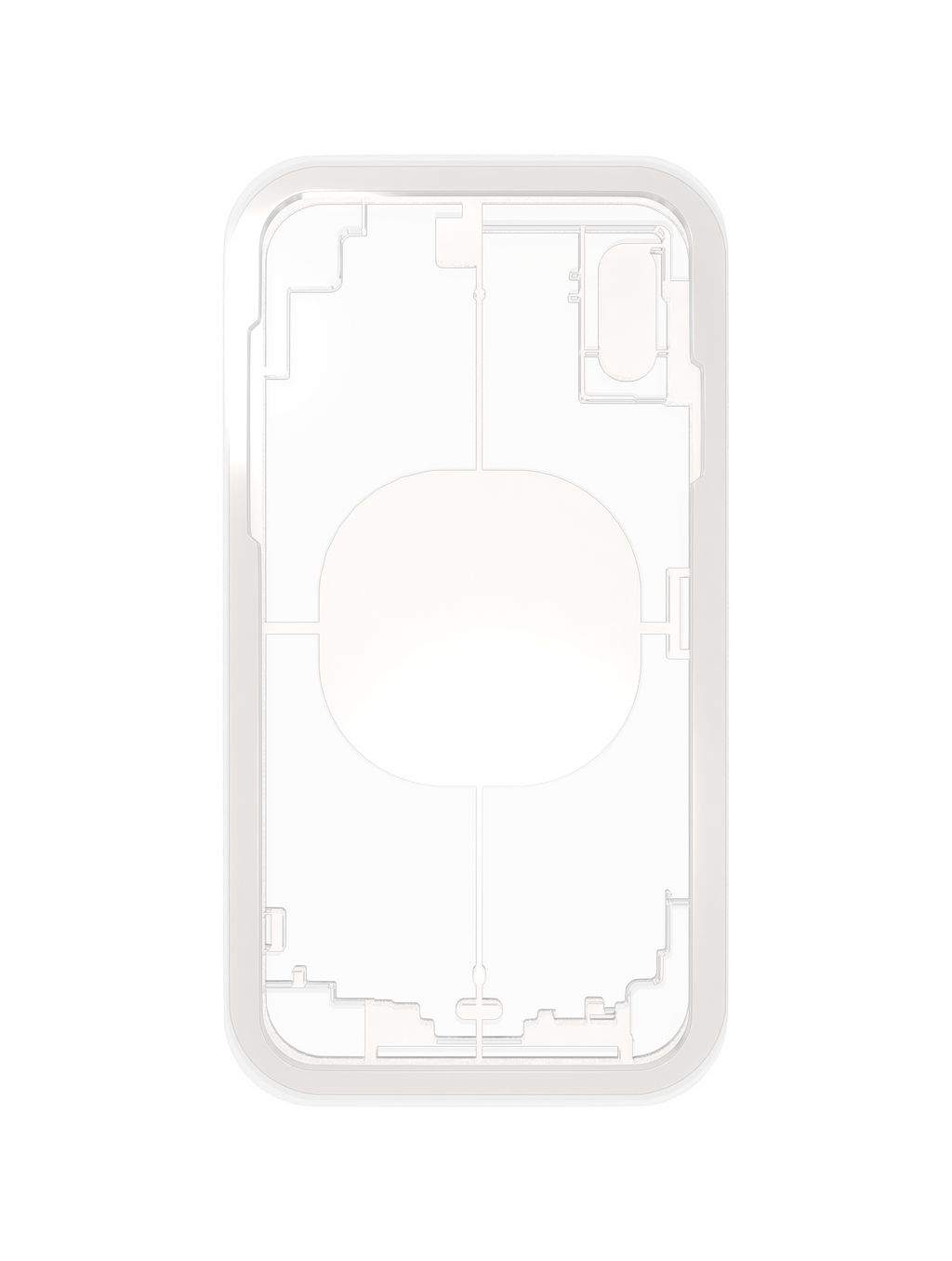 Lasermaschinen-Schutzform für iPhone XS Max (M-Triangel)