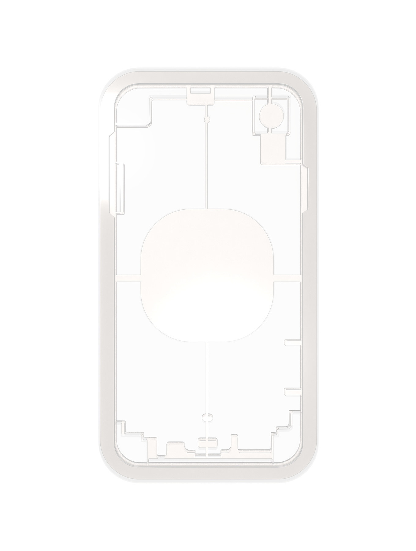 Lasermaschinen-Schutzform für iPhone XR (M-Triangel)