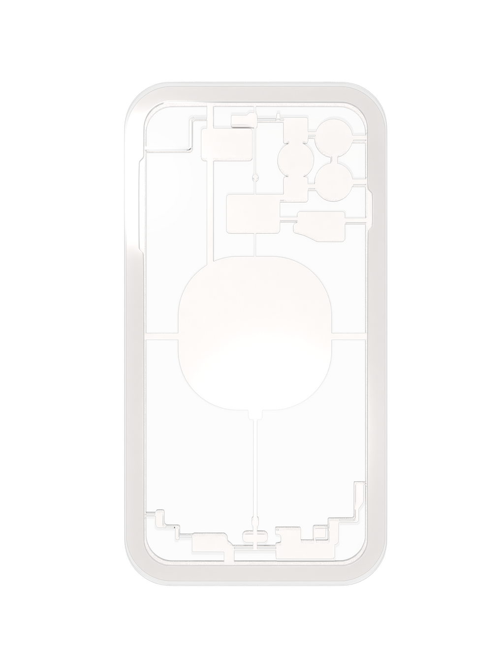 Laserschutzform für iPhone 11 Pro (M-Triangel)