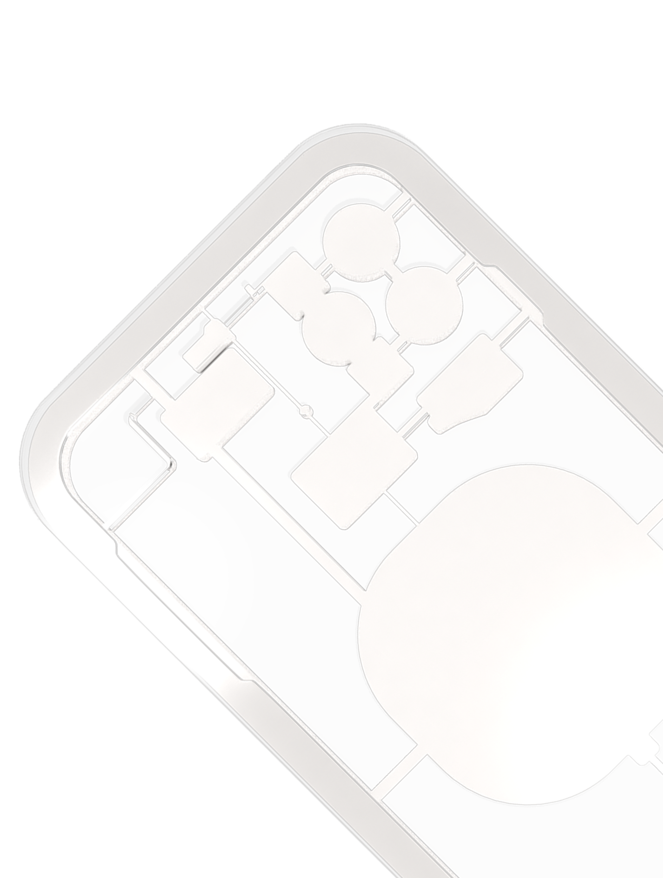Laserschutzform für iPhone 11 Pro (M-Triangel)