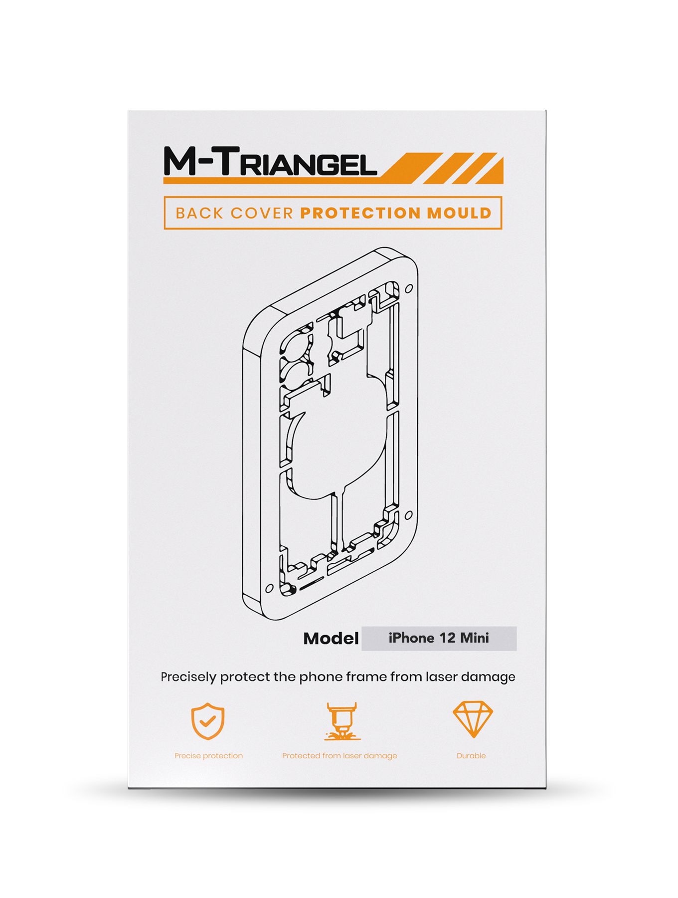 Laser Protection Mold for iPhone 12 Mini (M-Triangel)