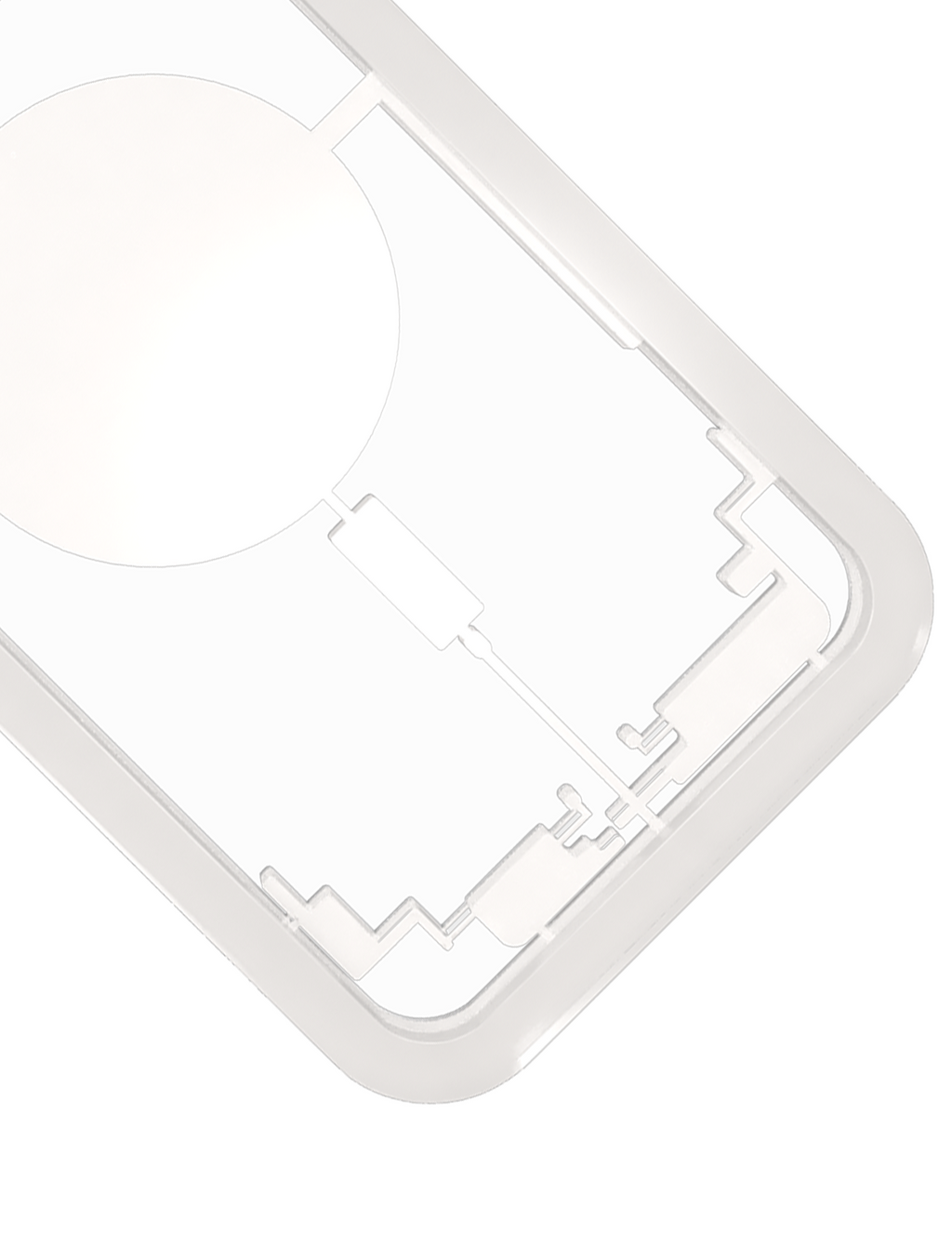 Lasermaschinen-Schutzform für iPhone 12 Pro (M-Triangel)