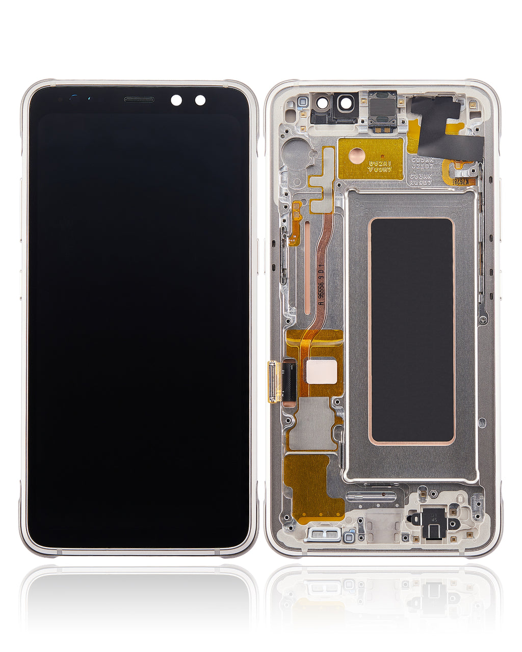 OLED Display with Frame for Samsung Galaxy S8 Active (Refurbished) (Tungsten Gold)