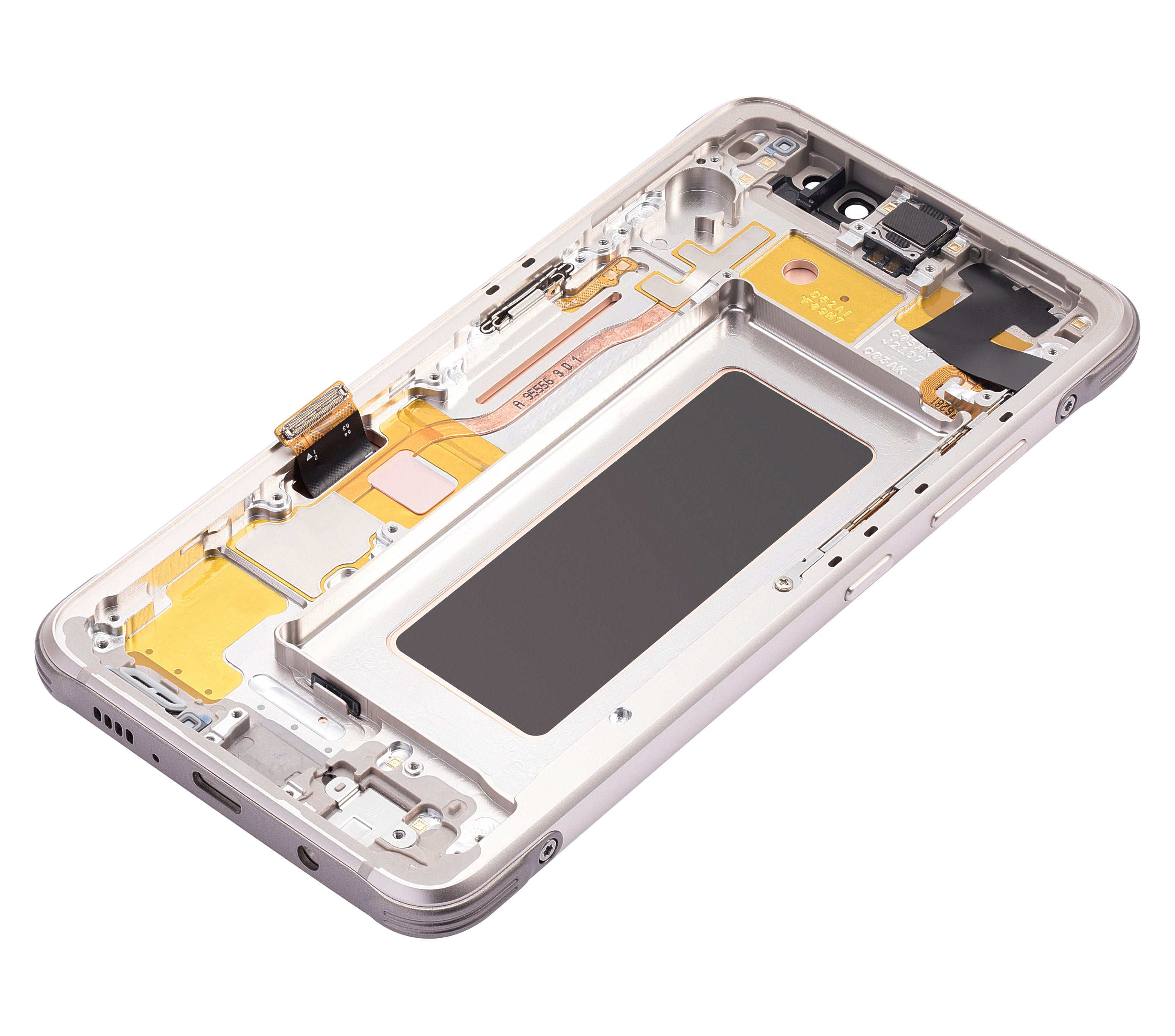 OLED Display with Frame for Samsung Galaxy S8 Active (Refurbished) (Tungsten Gold)