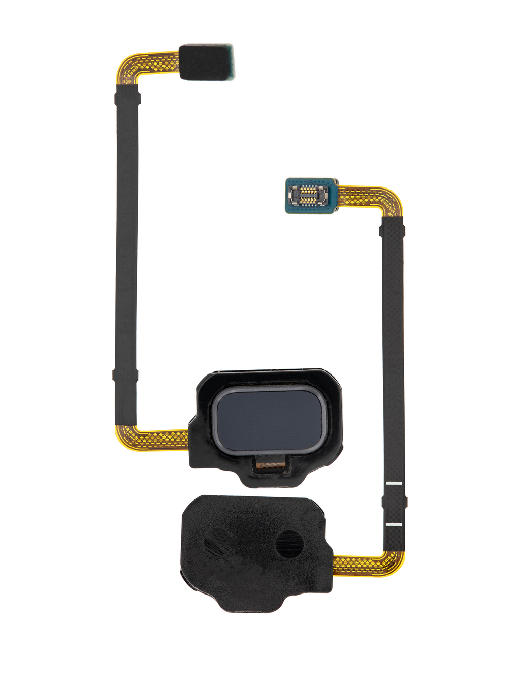 Fingerabdrucksensor mit Flexkabel für Samsung Galaxy S8 Active (Meteor Gray)