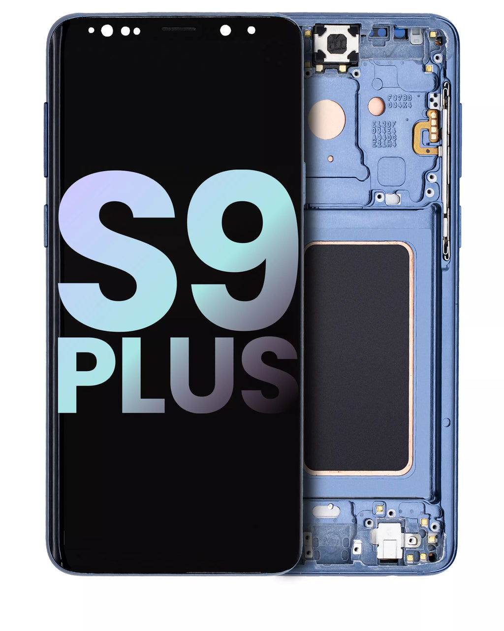 OLED Display with Frame for Samsung Galaxy S9 Plus (Service Pack) (Coral Blue)