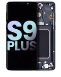 OLED Display with Frame for Samsung Galaxy S9 Plus (Service Pack) (Midnight Black)
