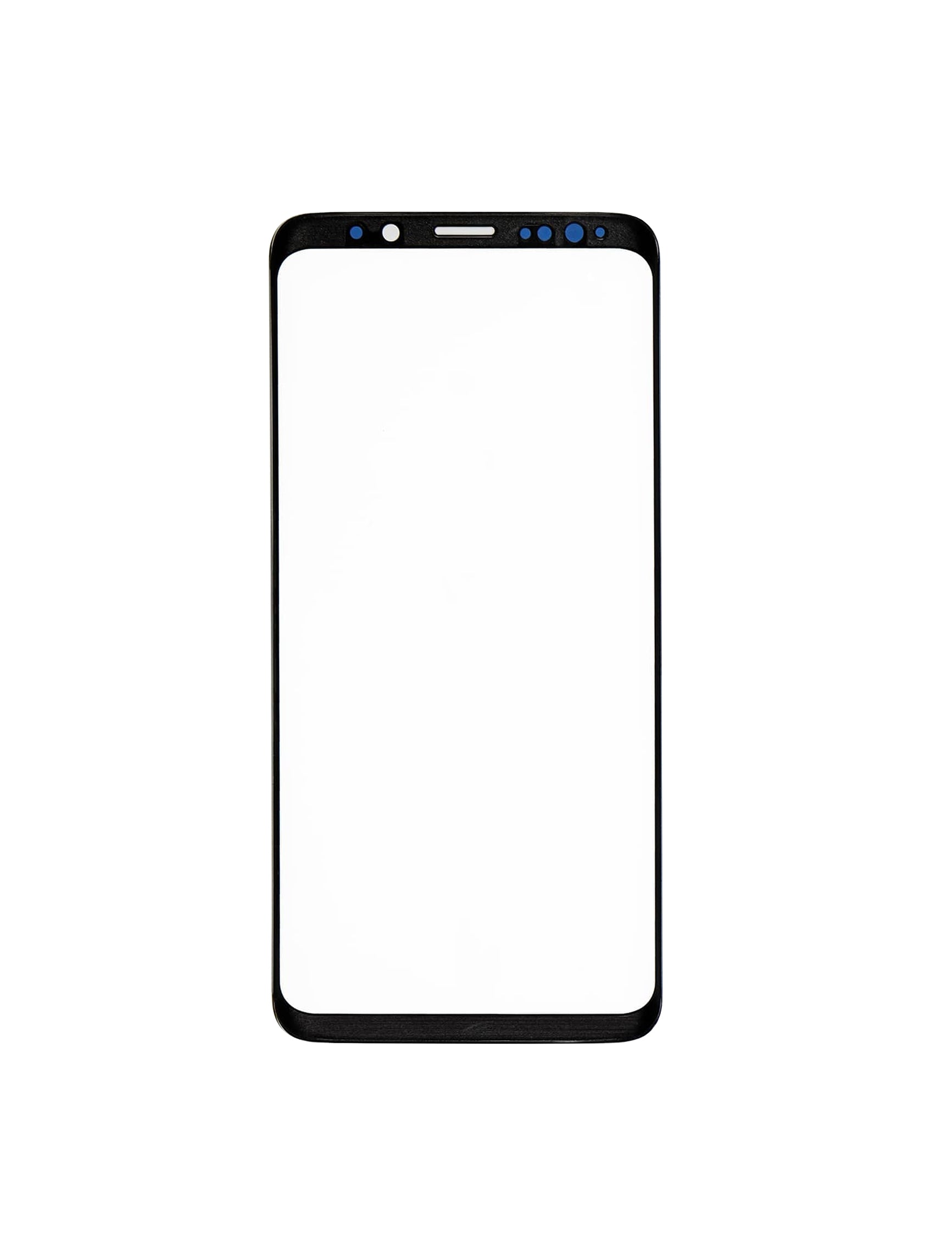 Front Glass with Pre-installed OCA for Samsung Galaxy S9 Plus (Black) (125 um)