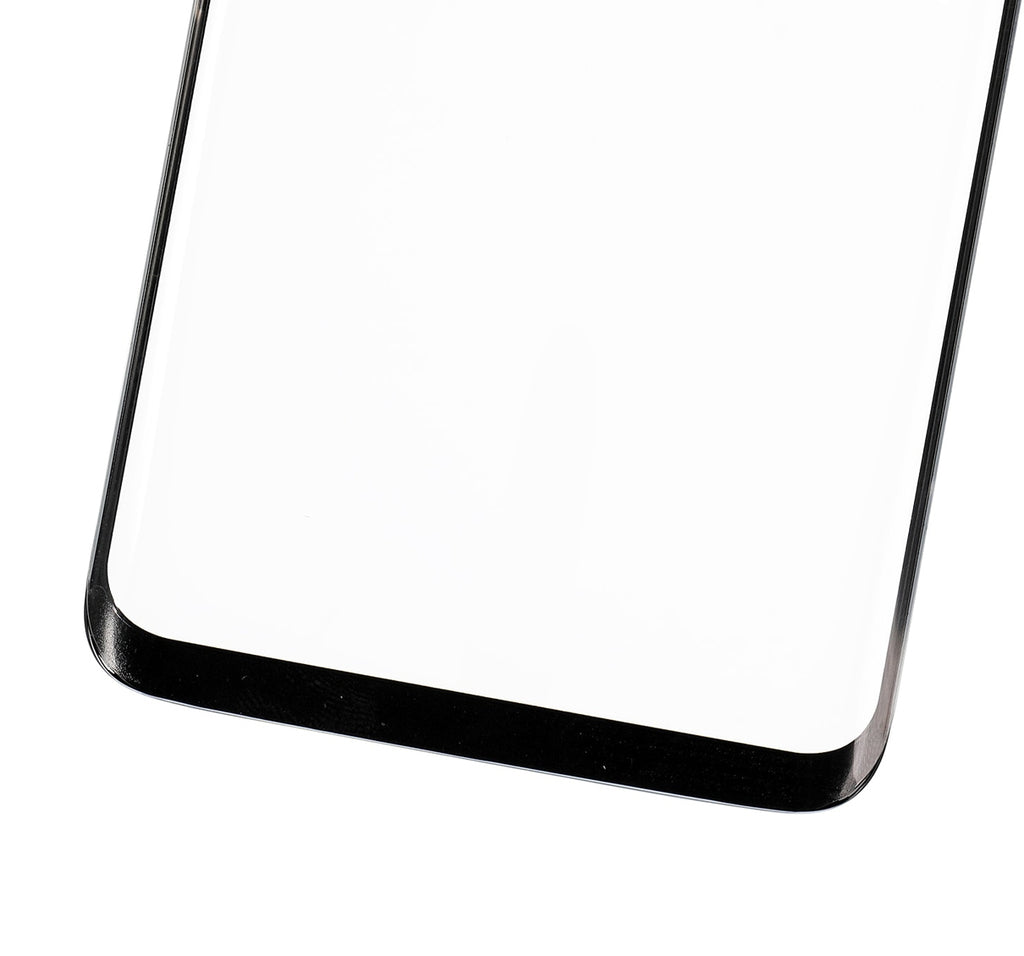Front Glass with Pre-installed OCA for Samsung Galaxy S9 Plus (Black) (125 um)