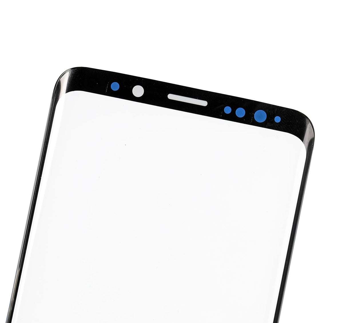 Front Glass with Pre-installed OCA for Samsung Galaxy S9 Plus (Black) (125 um)