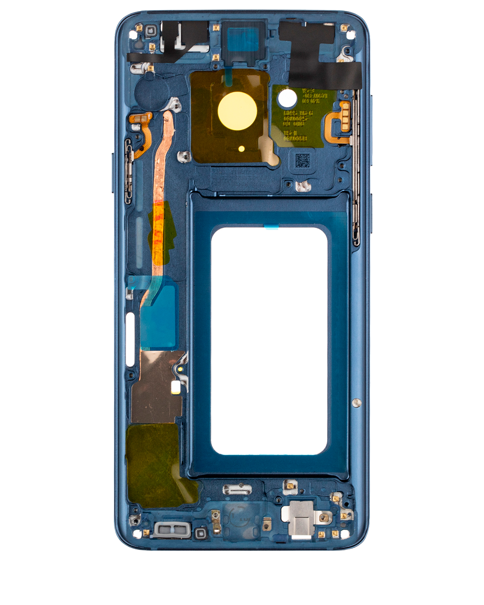 Midframe/Rahmen für Samsung Galaxy S9 Plus mit Kleinteilen (Coral Blau)