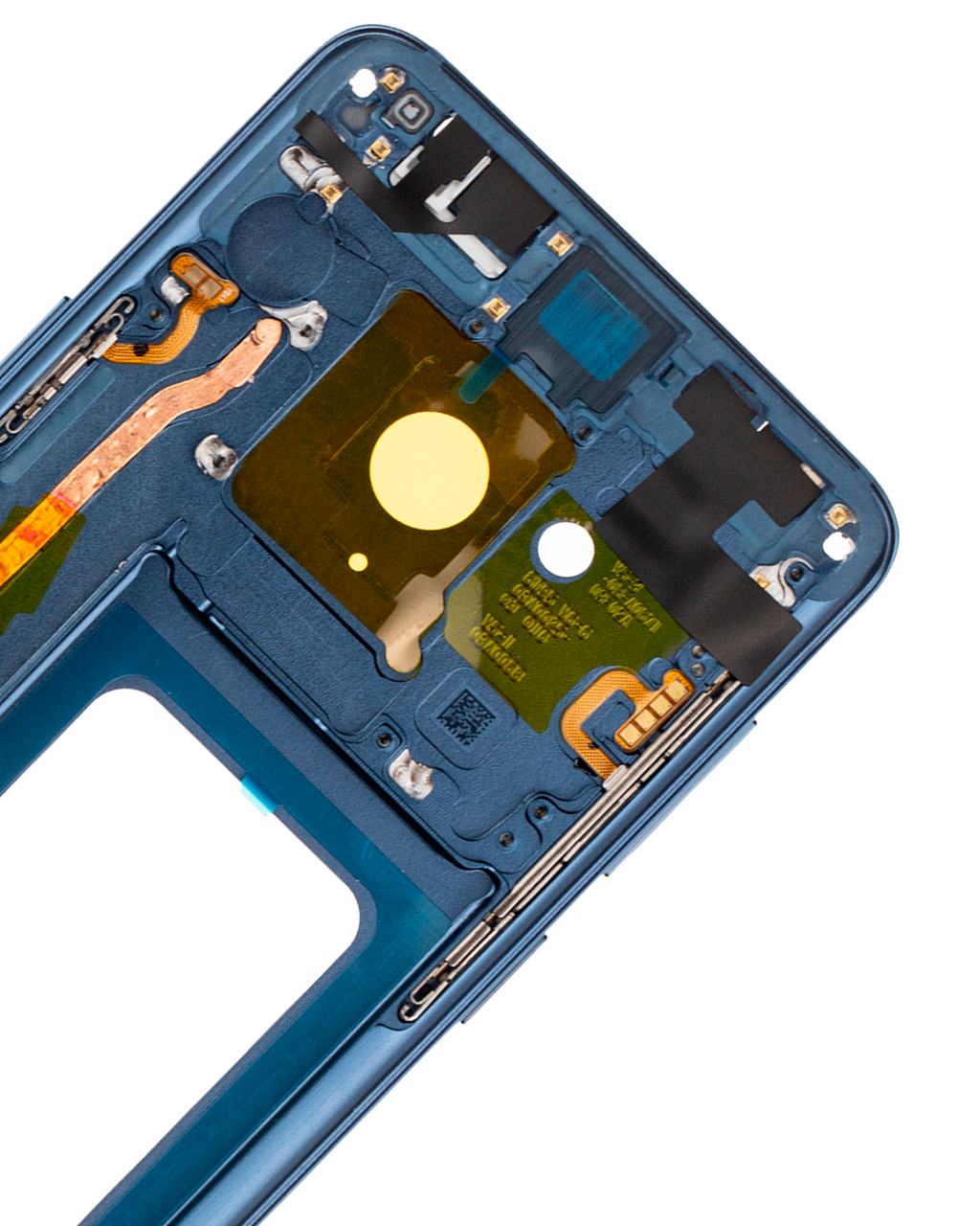 Midframe/Rahmen für Samsung Galaxy S9 Plus mit Kleinteilen (Coral Blau)